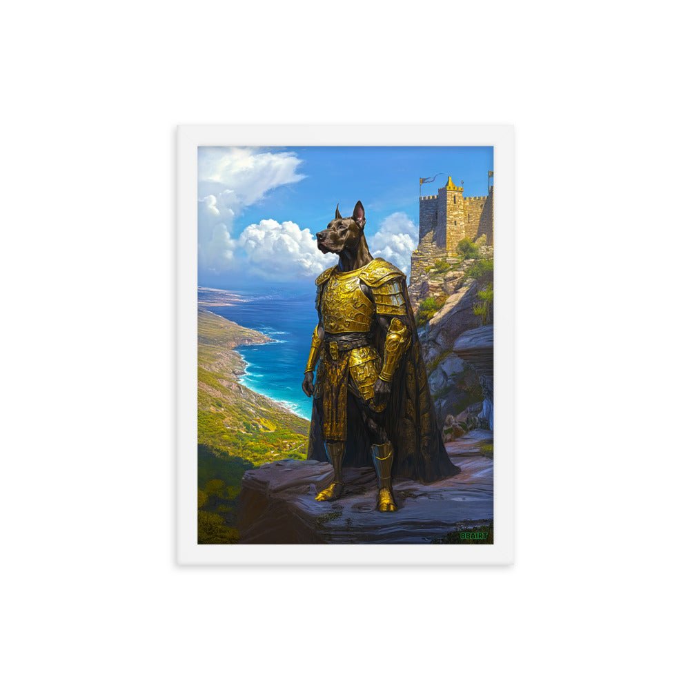 Sir Galathor - Framed Photo Paper Poster - BBairt
