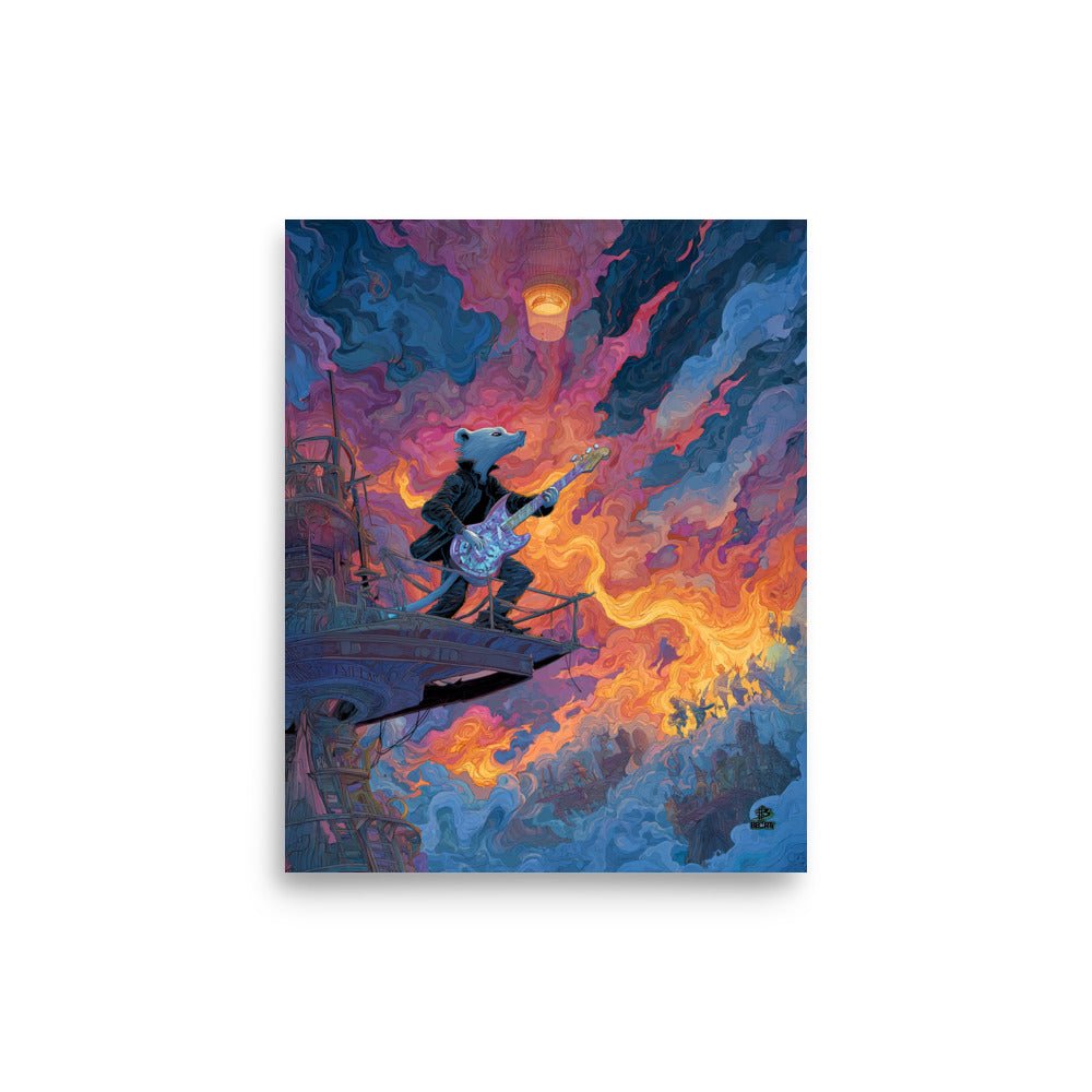 Skyscorcher Solo - Photo Paper Poster - BBairt
