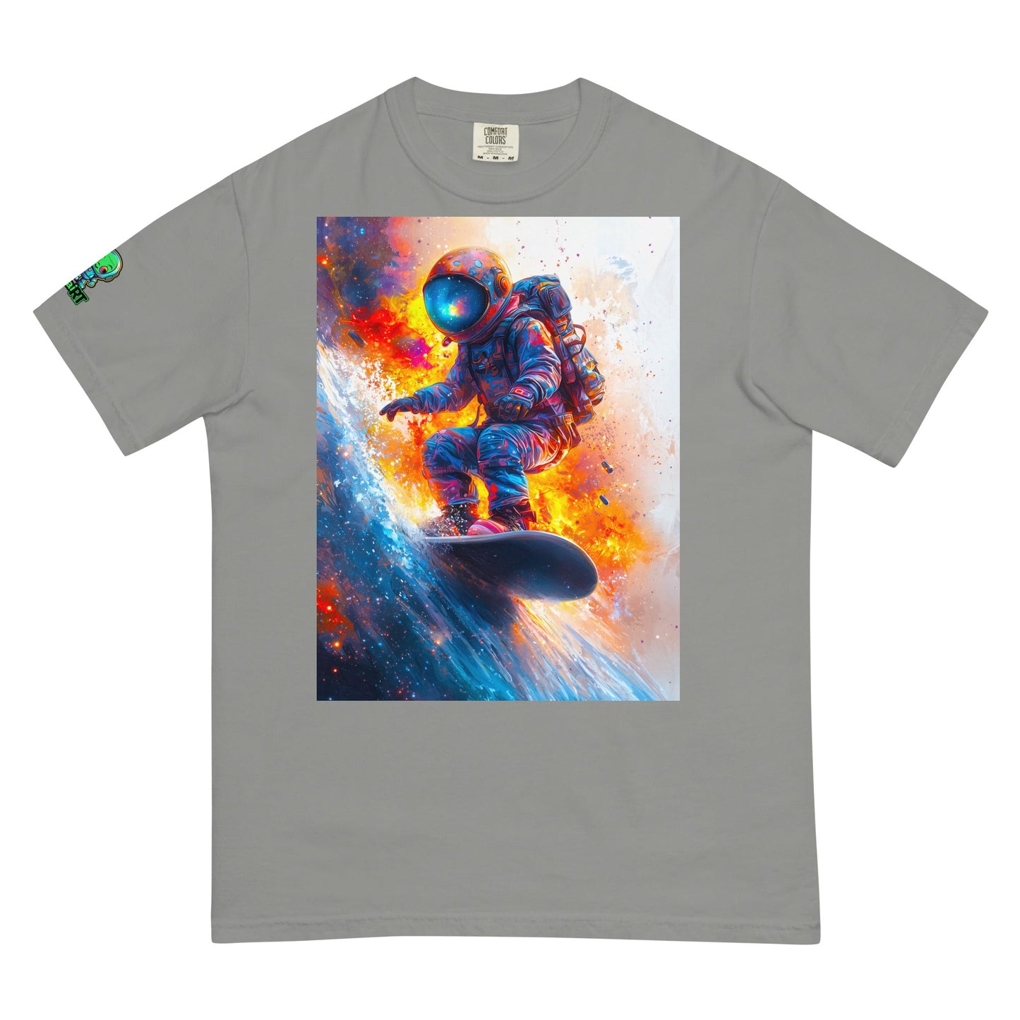 Solar Surfer - Unisex garment - dyed heavyweight t-shirt - BBairt