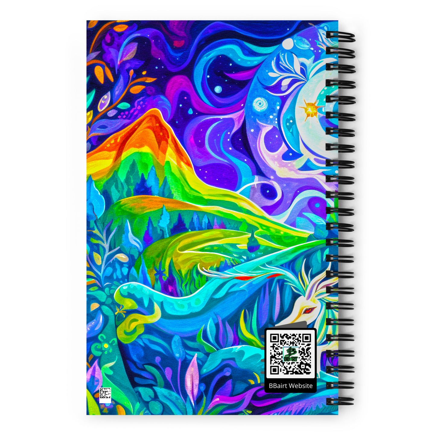 Foilage of Wonder - Spiral notebook