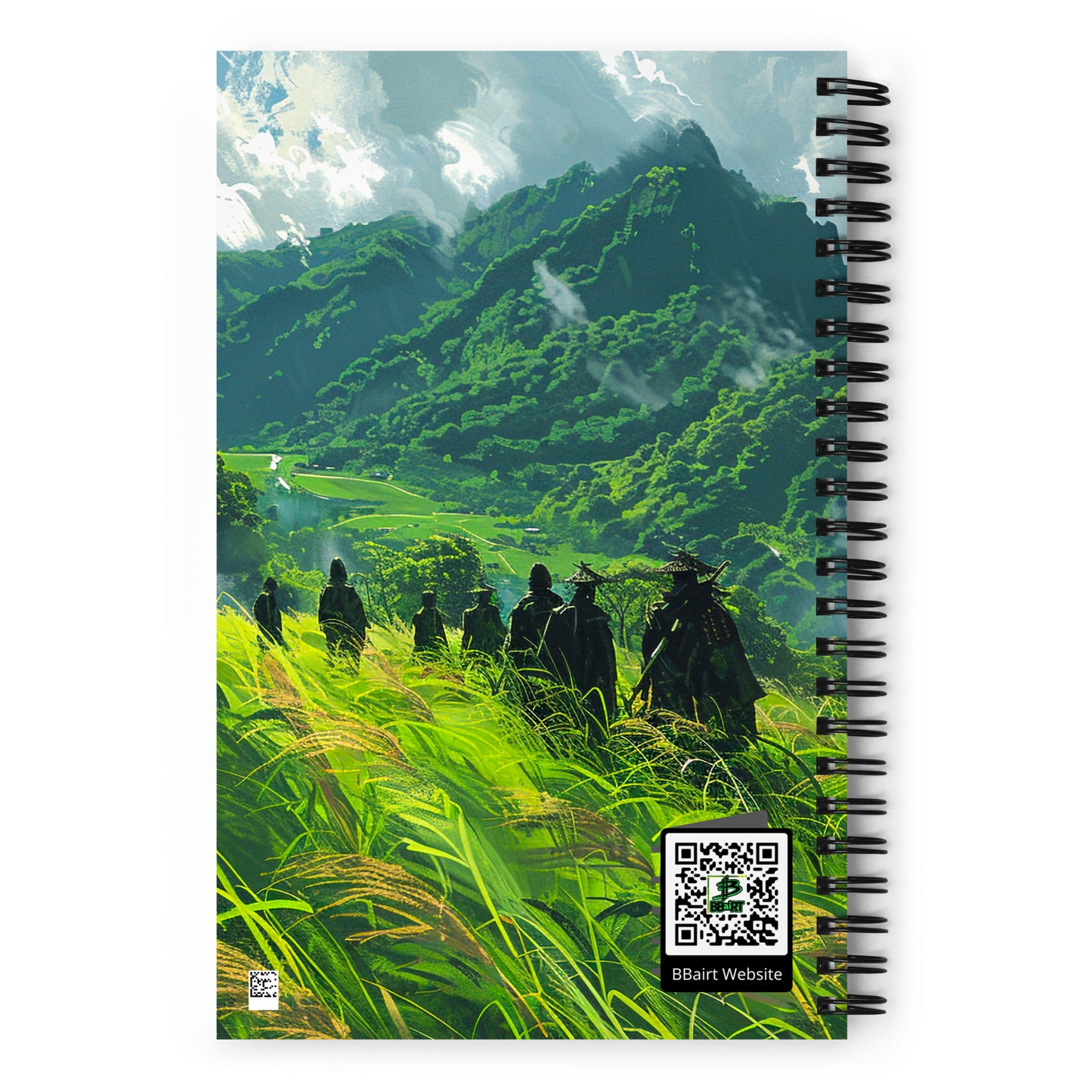 Guardians of the Fields - Spiral notebook