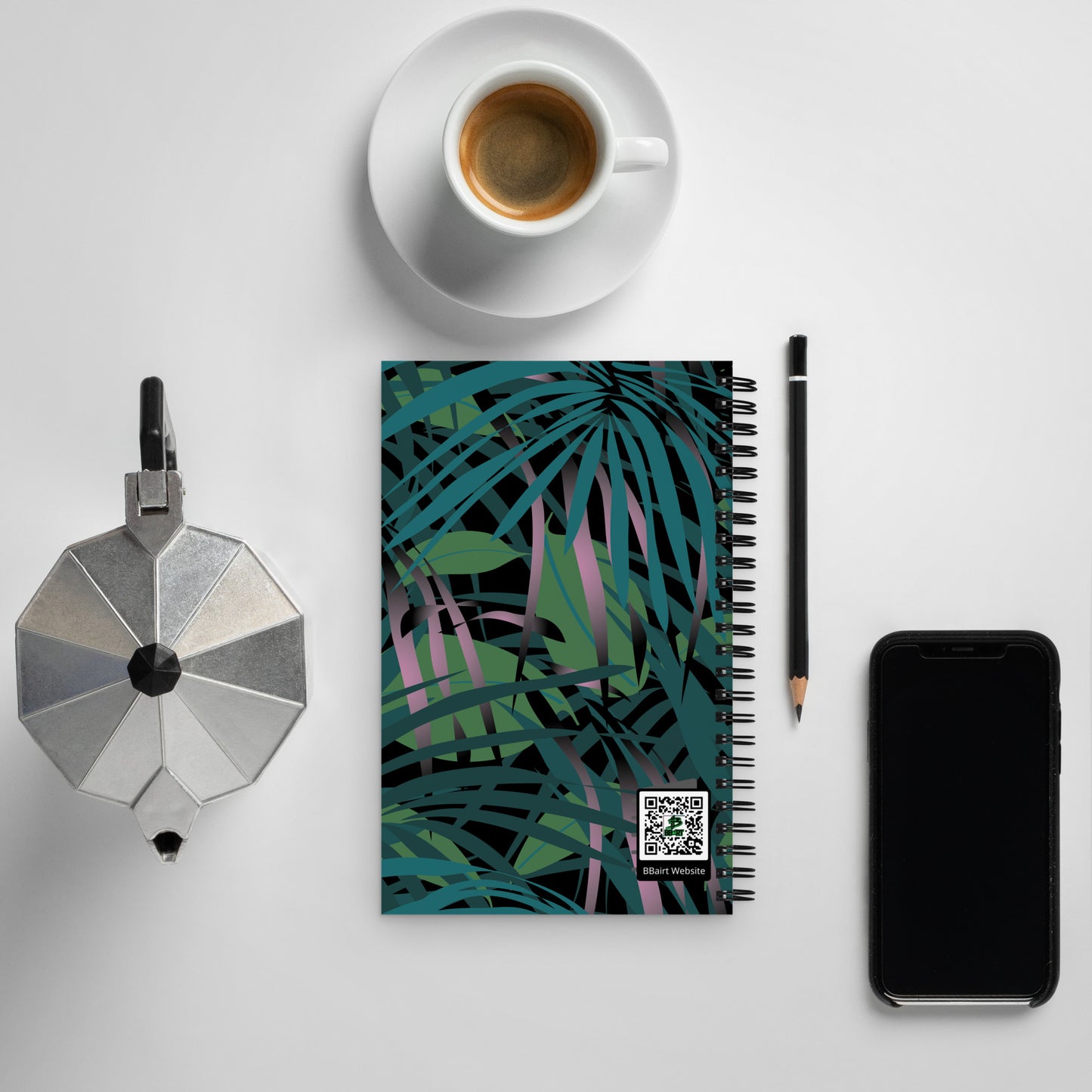 Bengal Brilliance - Spiral notebook