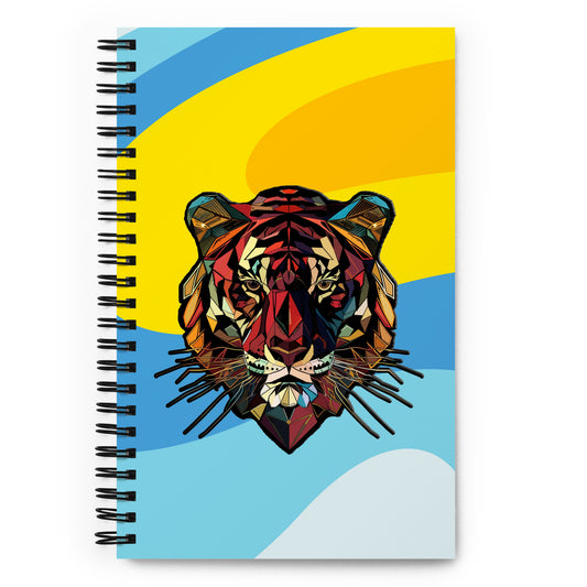 Bengal Brilliance Alt 2 - Spiral notebook