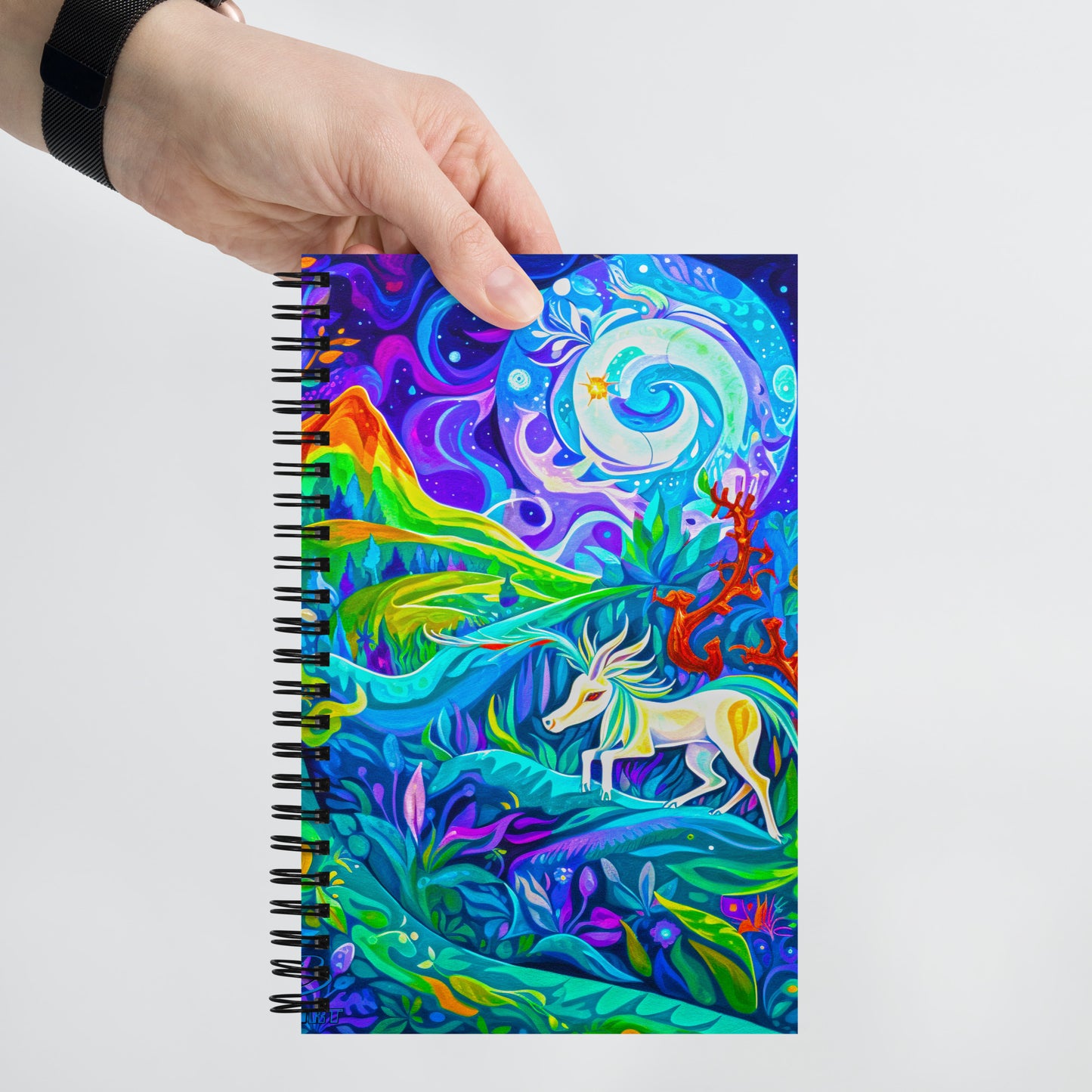 Foilage of Wonder - Spiral notebook