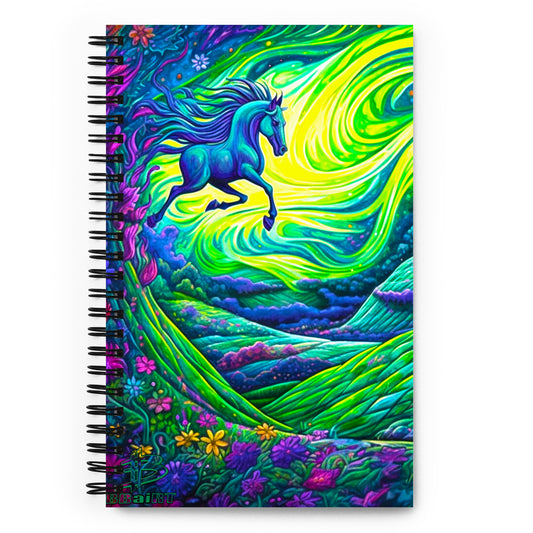 Azurea's Dreamscape - Spiral notebook