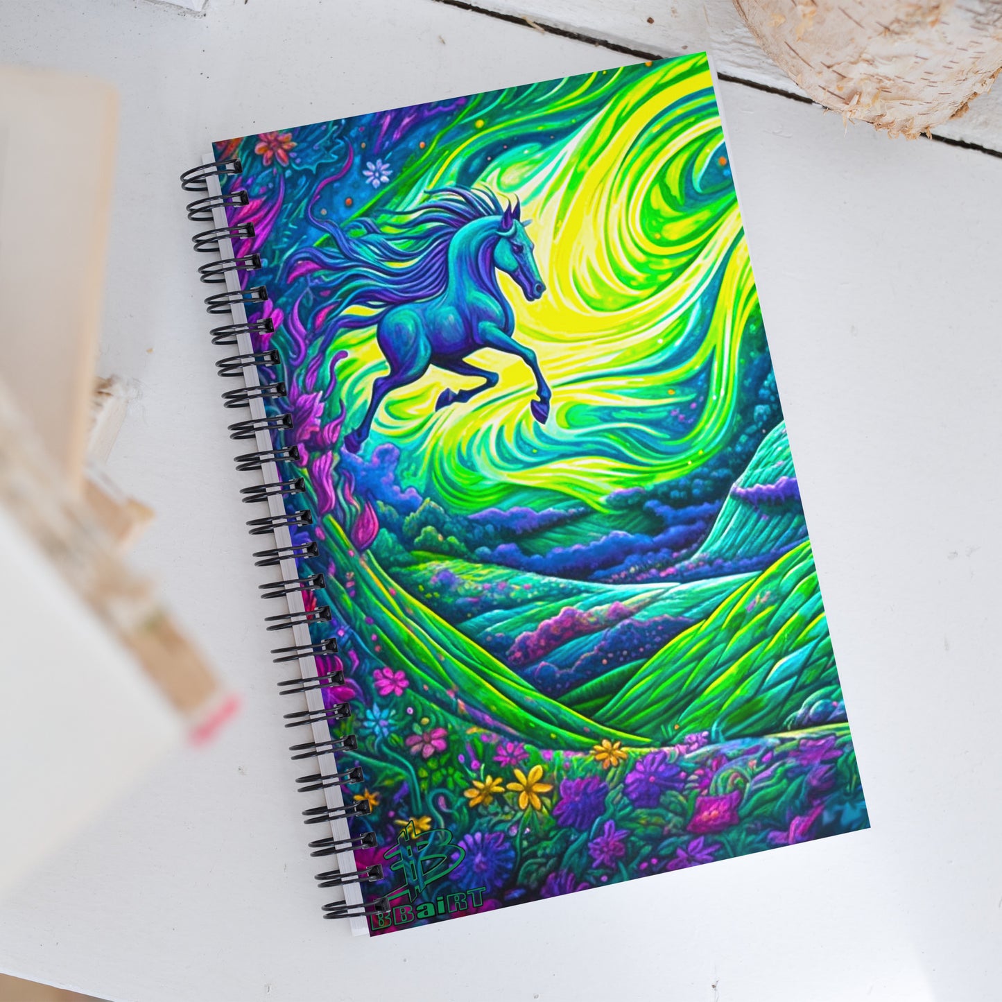 Azurea's Dreamscape - Spiral notebook