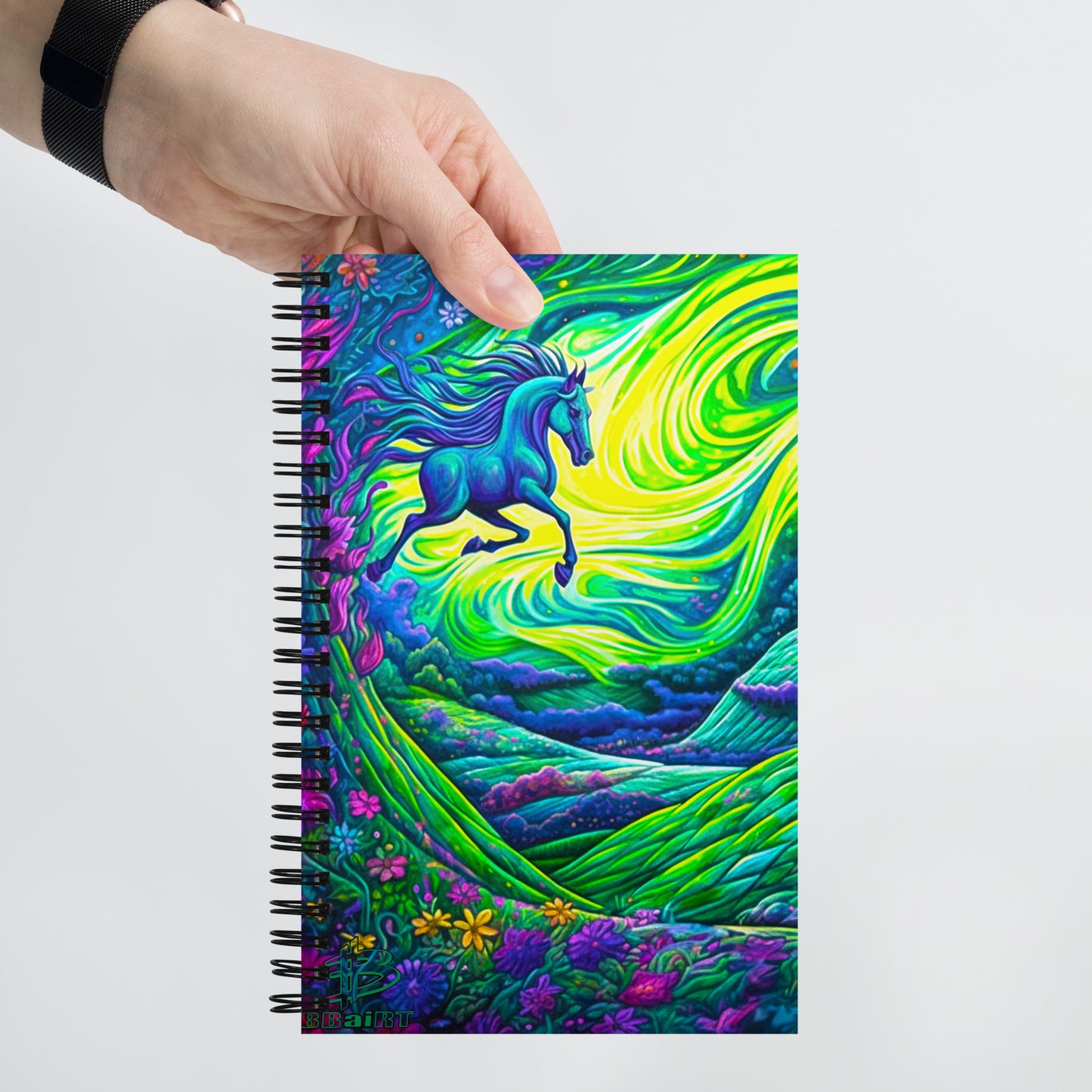 Azurea's Dreamscape - Spiral notebook