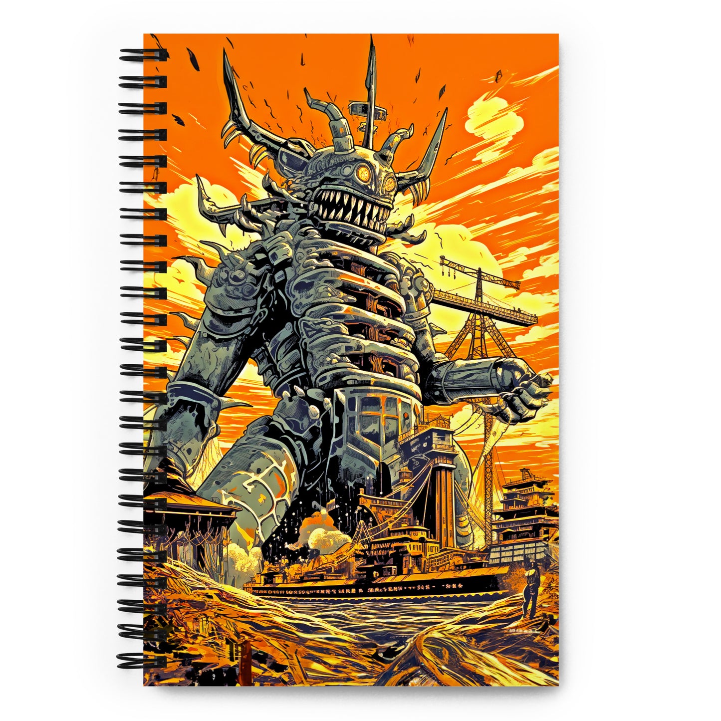 Echoheart, the Sentinel of Discord - Spiral notebook