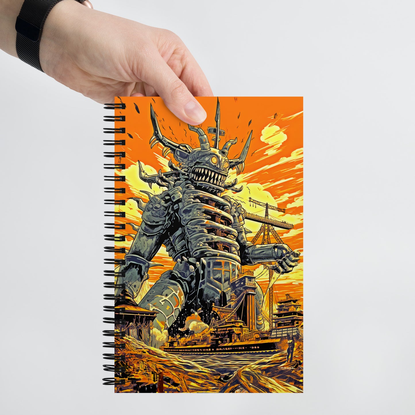 Echoheart, the Sentinel of Discord - Spiral notebook