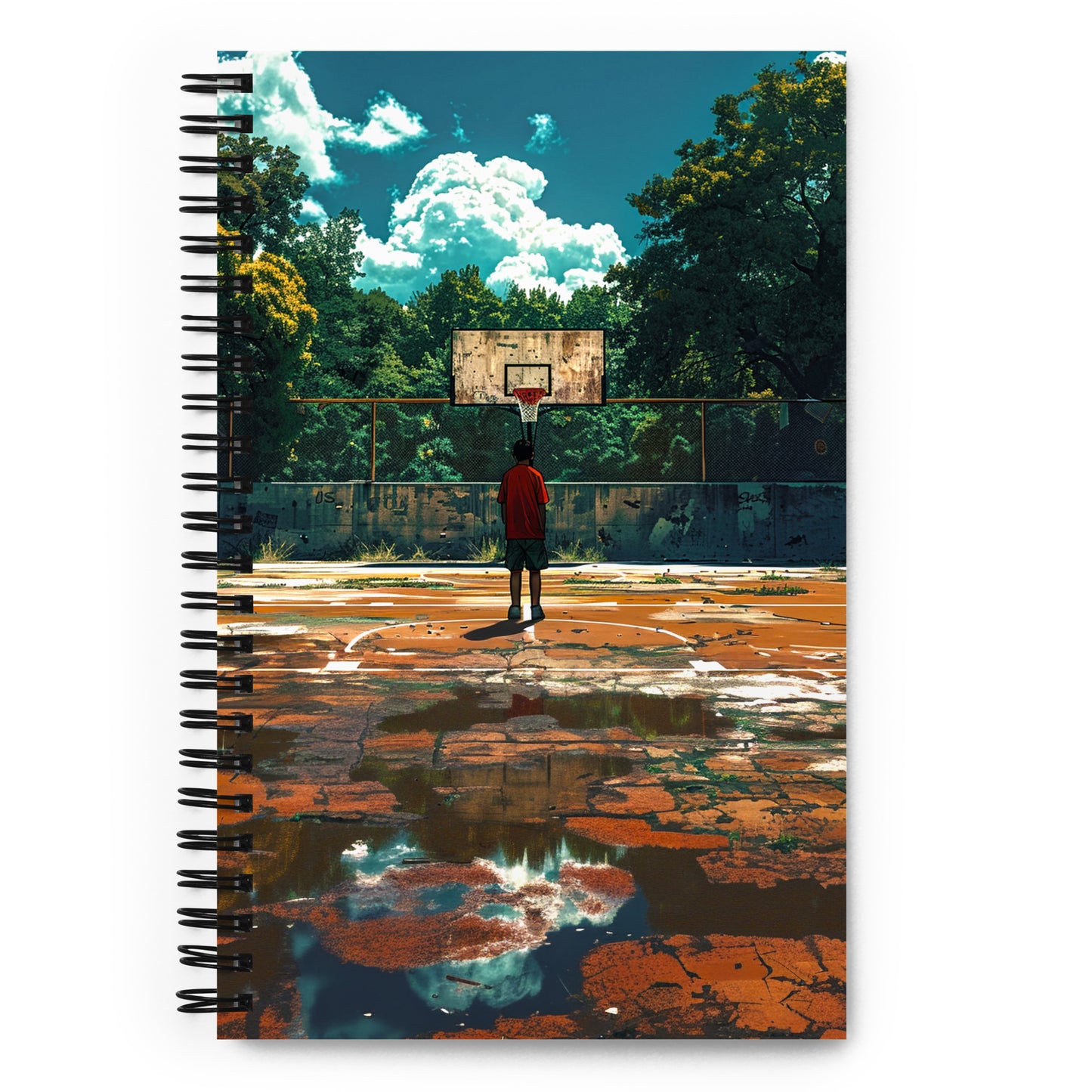 Courts of Ambition - Spiral notebook