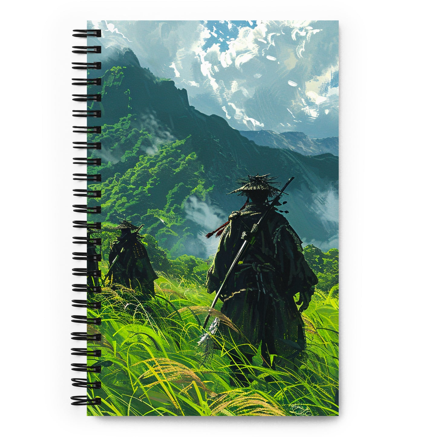 Guardians of the Fields - Spiral notebook