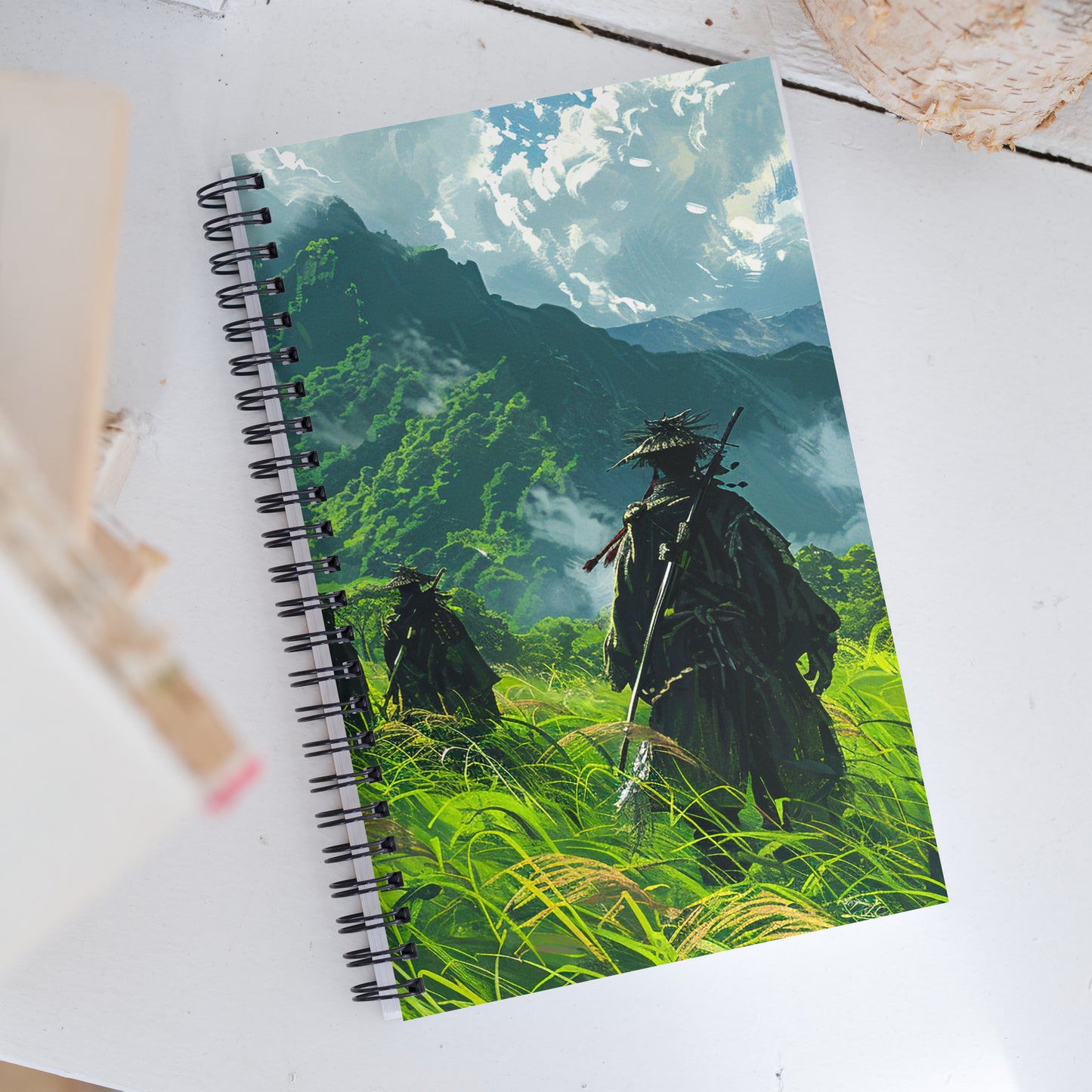 Guardians of the Fields - Spiral notebook