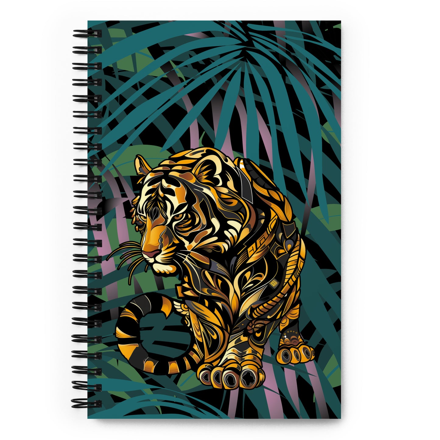 Bengal Brilliance - Spiral notebook