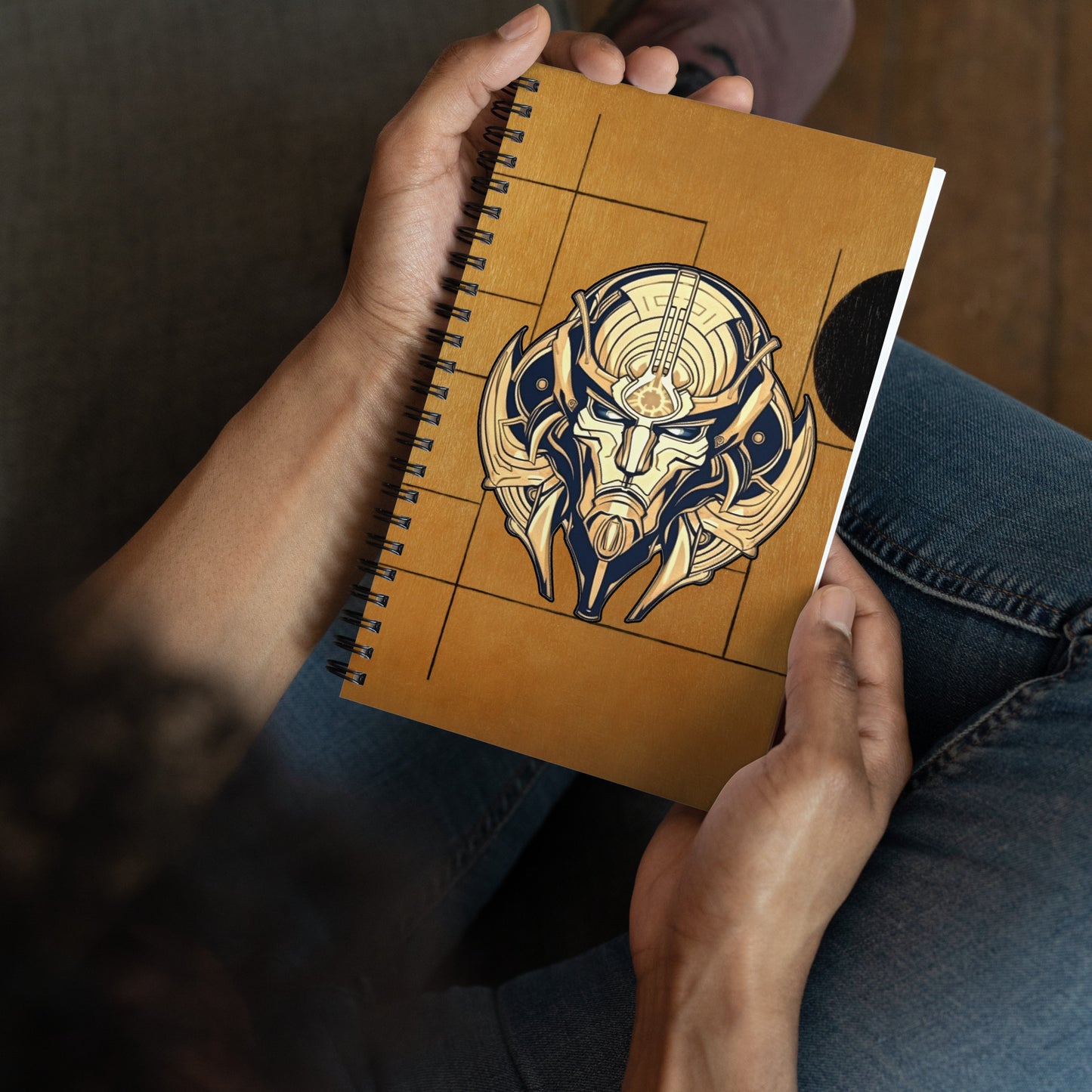 The Mask of Compassion: Landon - Spiral notebook