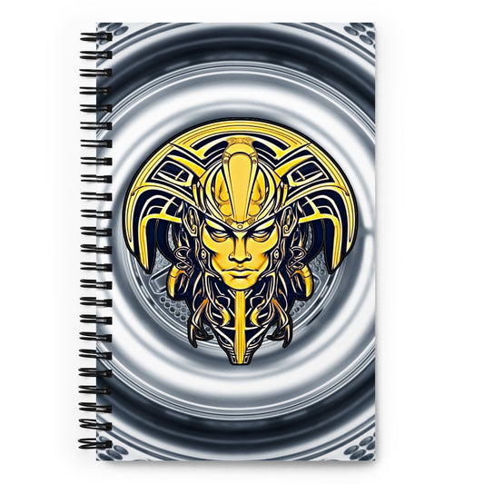 The Mask of Valor: Kara - Spiral notebook