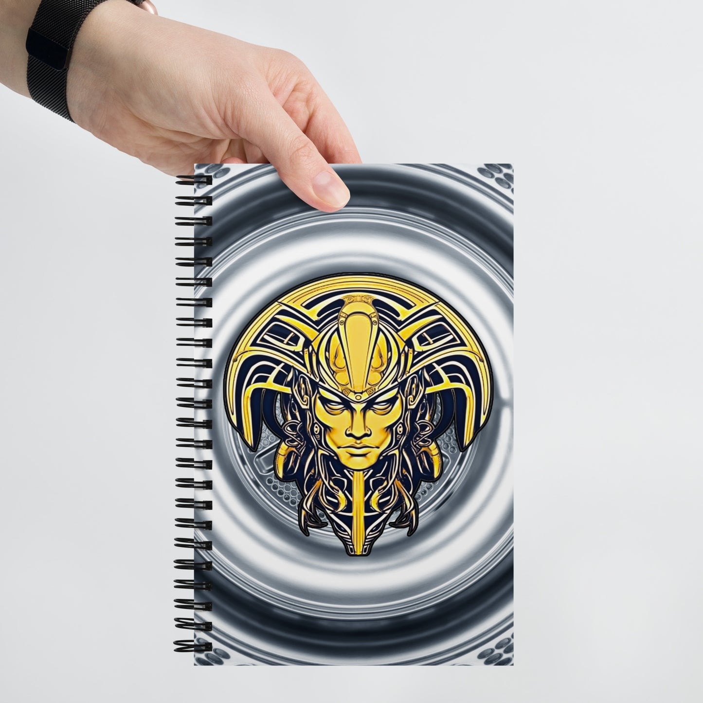 The Mask of Valor: Kara - Spiral notebook