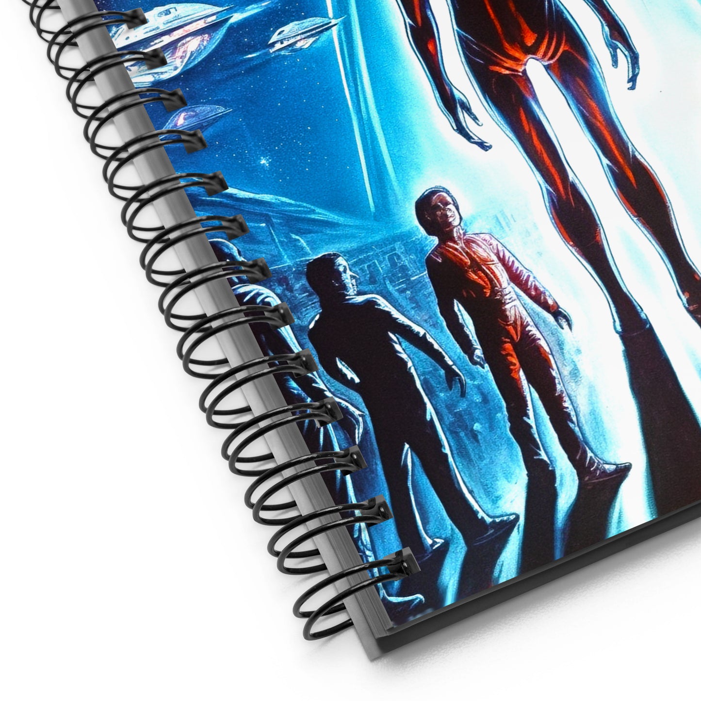 Celestial Visitors - Spiral notebook