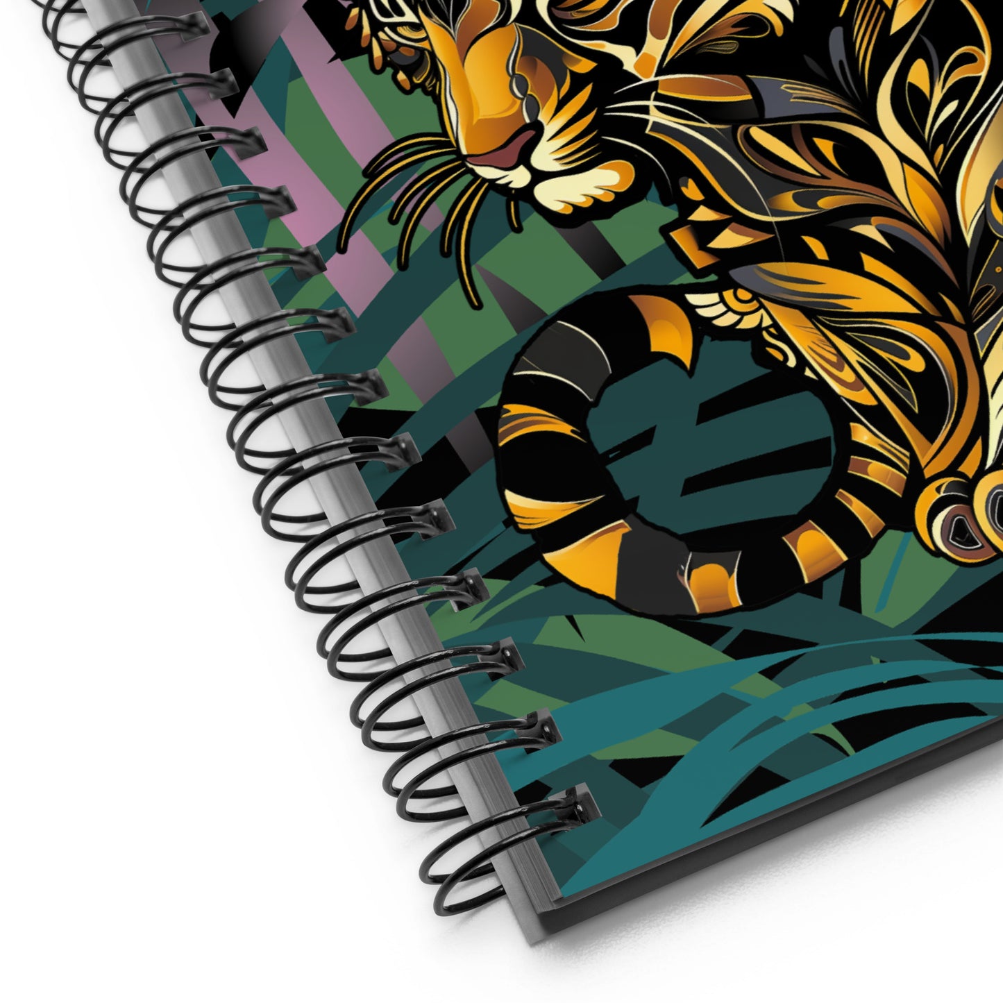 Bengal Brilliance - Spiral notebook