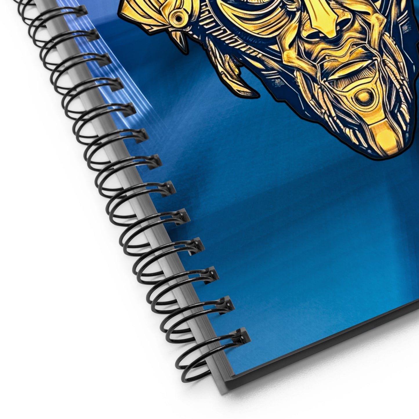 The Mask of Wisdom: Alden - Spiral notebook