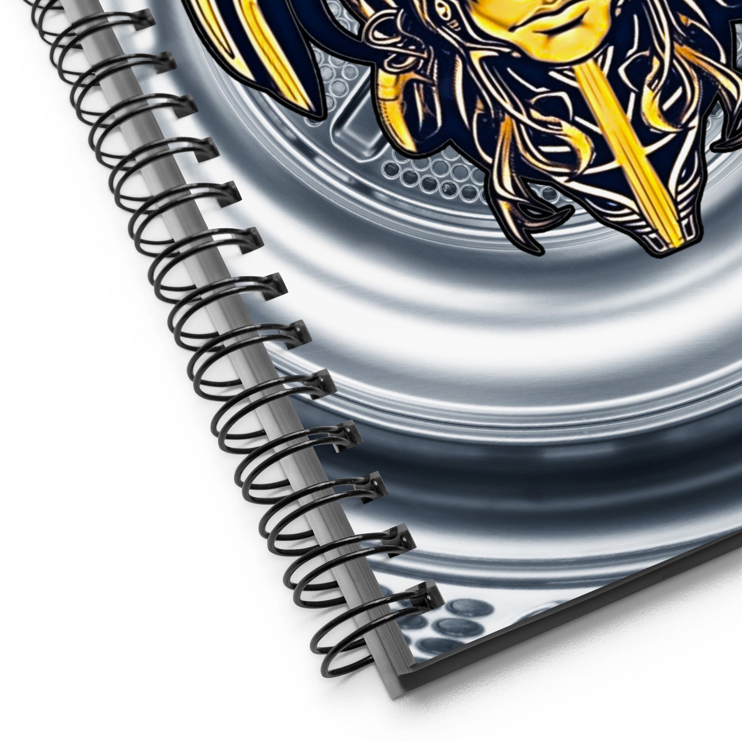 The Mask of Valor: Kara - Spiral notebook