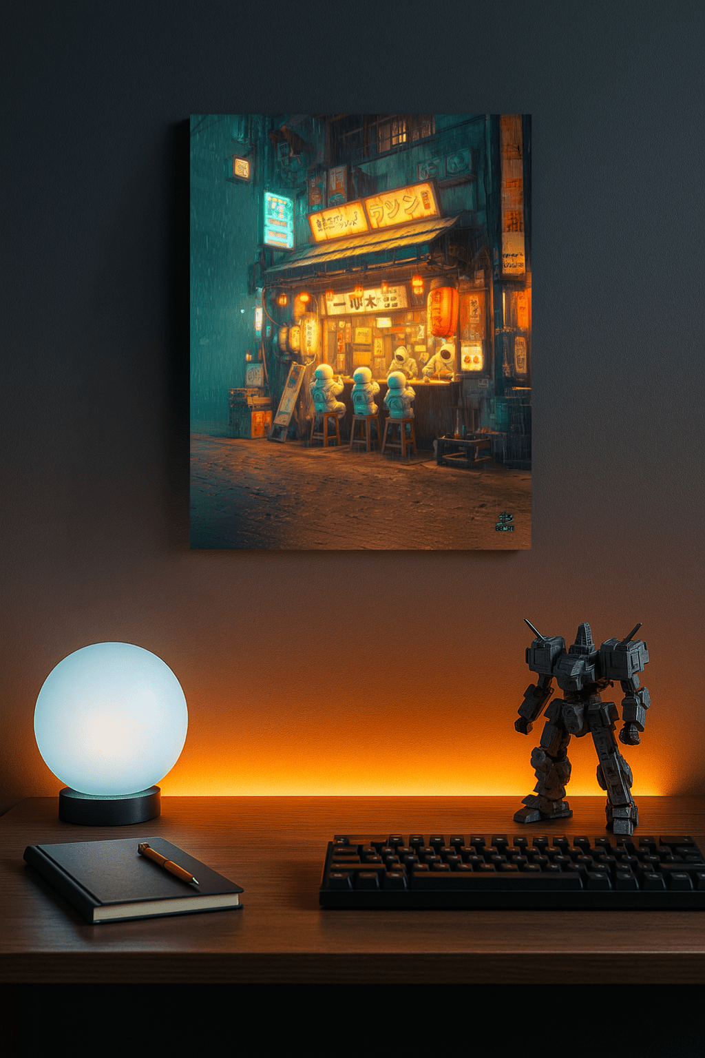 Starlit Noodles – Photo Paper Poster - BBairt