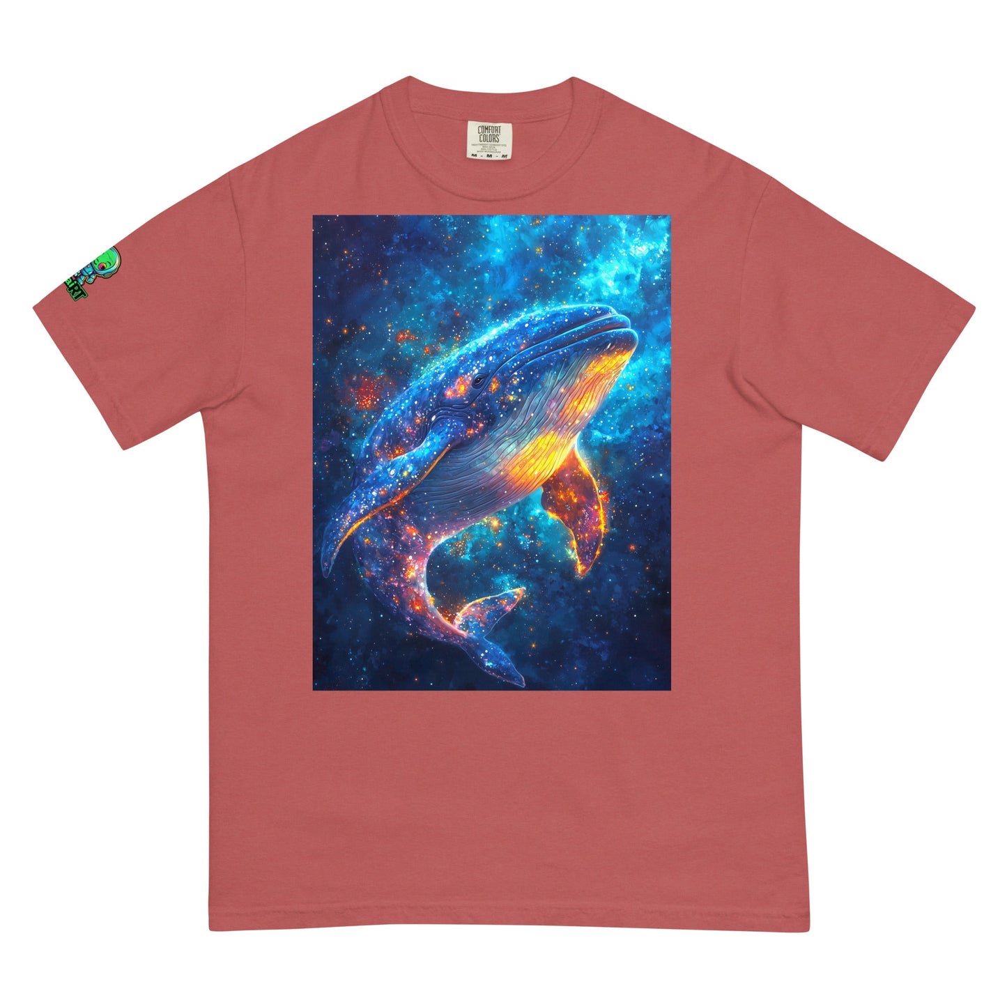 Stellar Whale - Unisex garment - dyed heavyweight t-shirt - BBairt