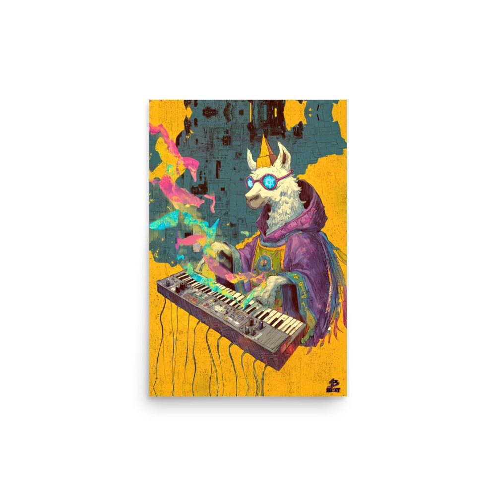 Synthbound Sage – Photo Paper Poster - BBairt