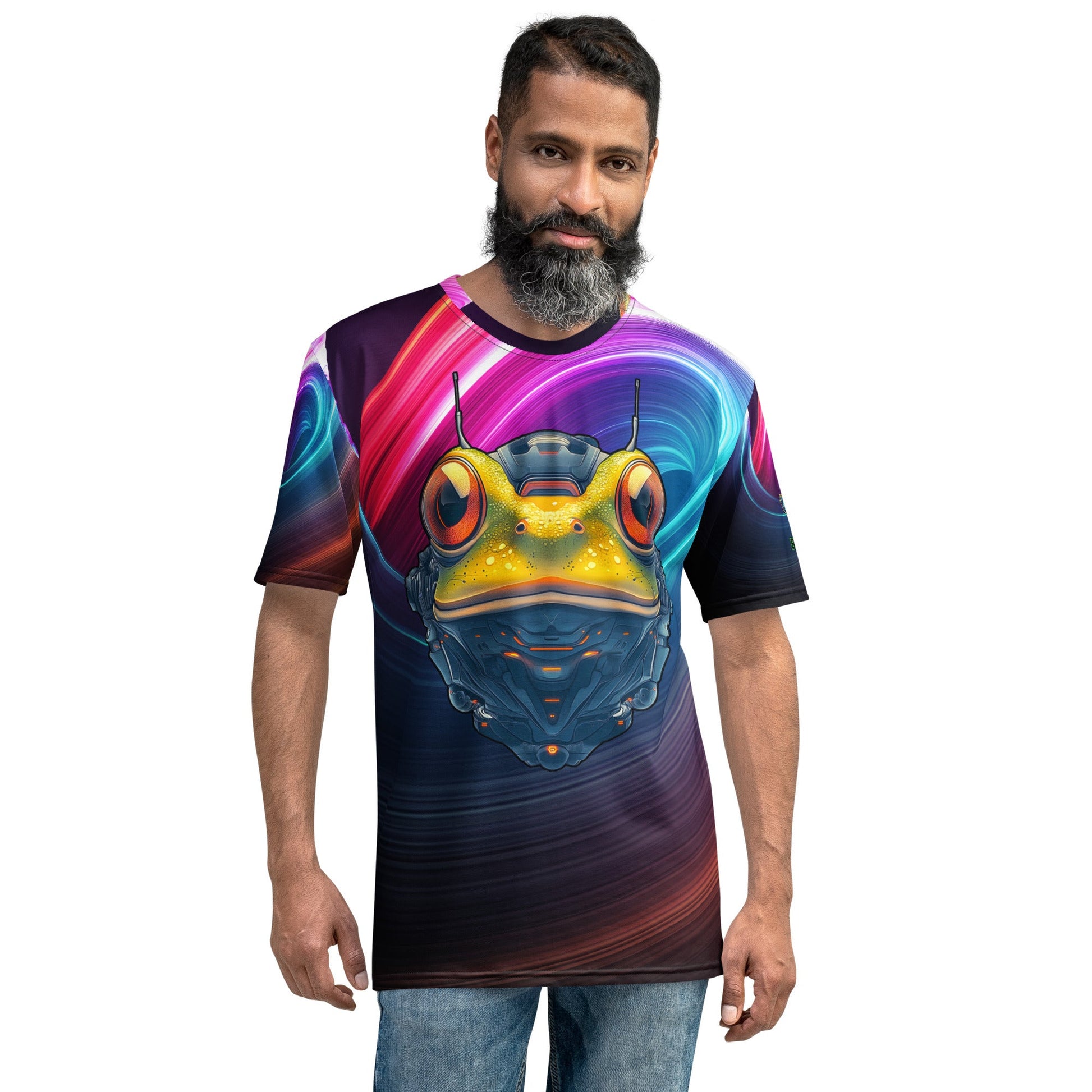 Techno Toad - Men's All - Over Print t-shirt - BBairt