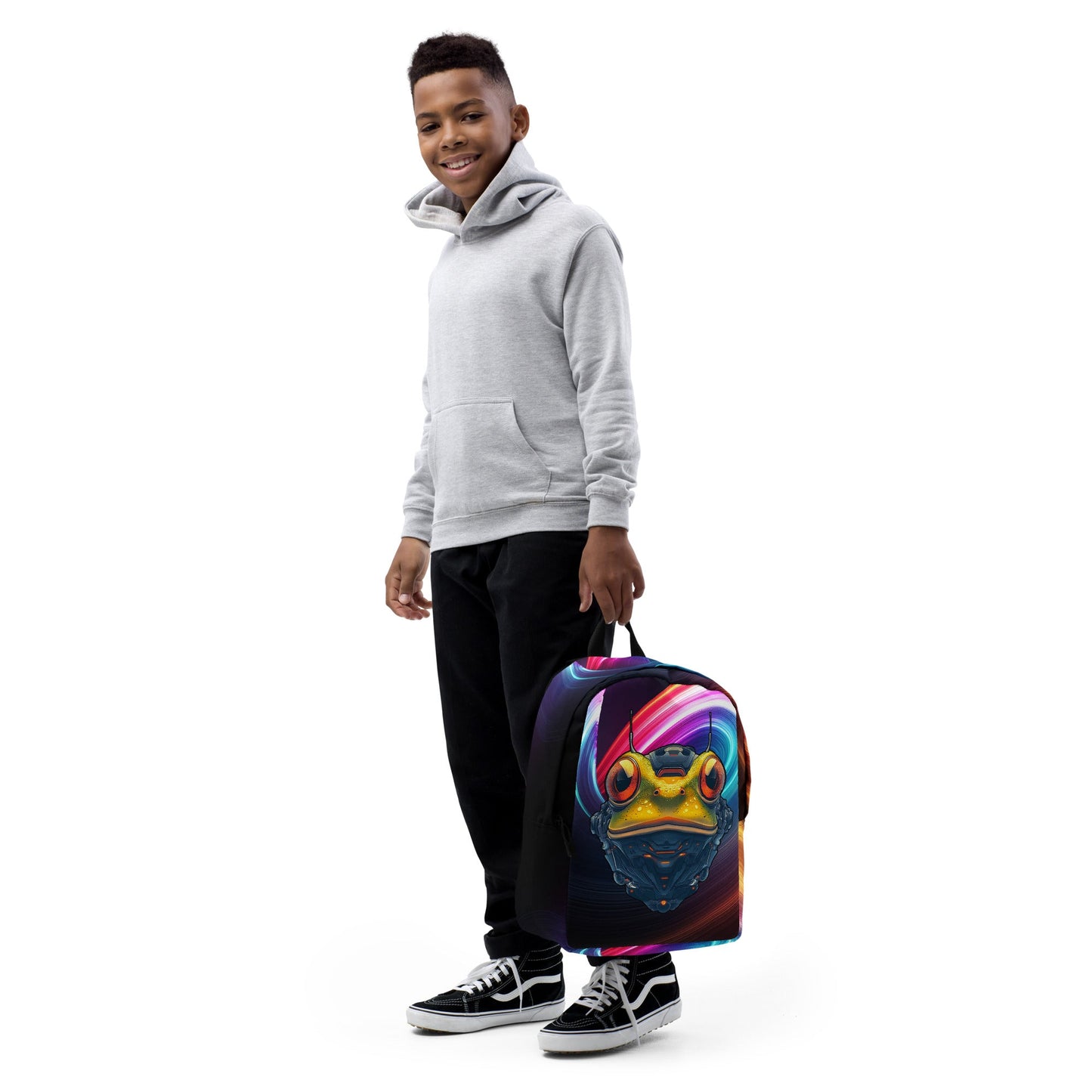 Techno Toad - Minimalist Backpack - BBairt