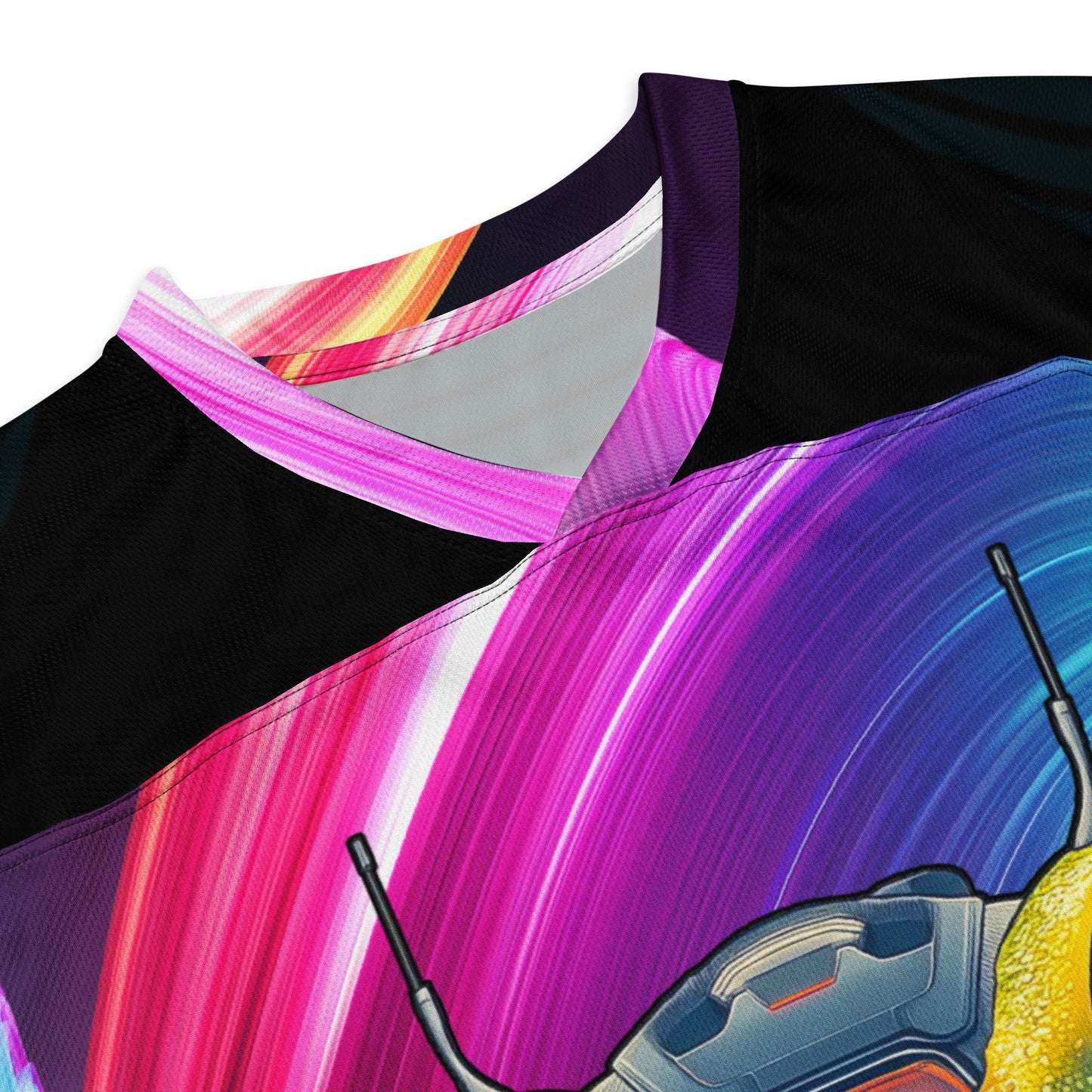 Techno Toad - Recycled hockey fan jersey - BBairt