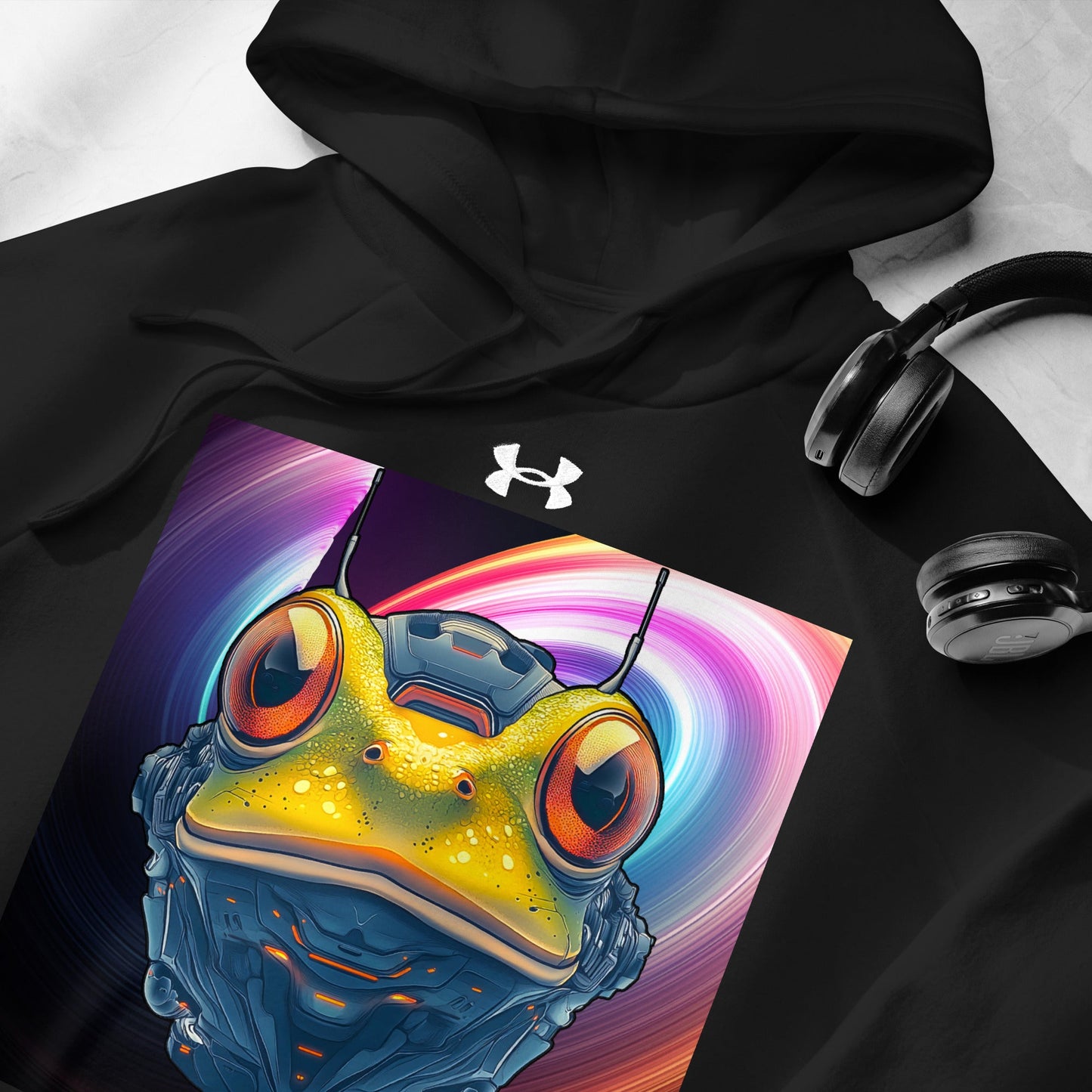 Techno Toad - Under Armour® hoodie - BBairt