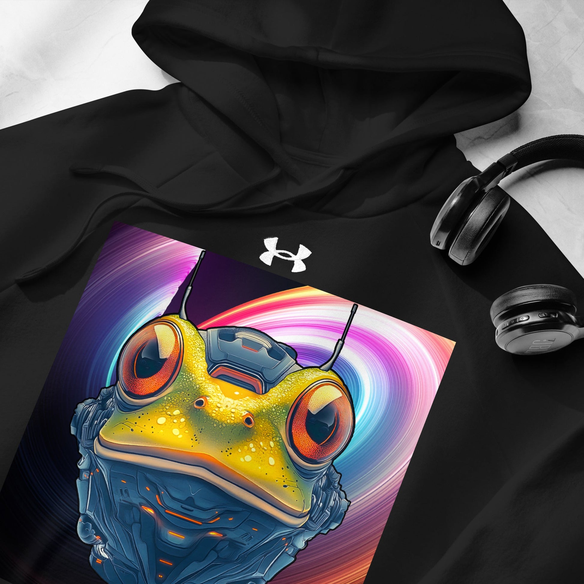 Techno Toad - Under Armour® hoodie - BBairt