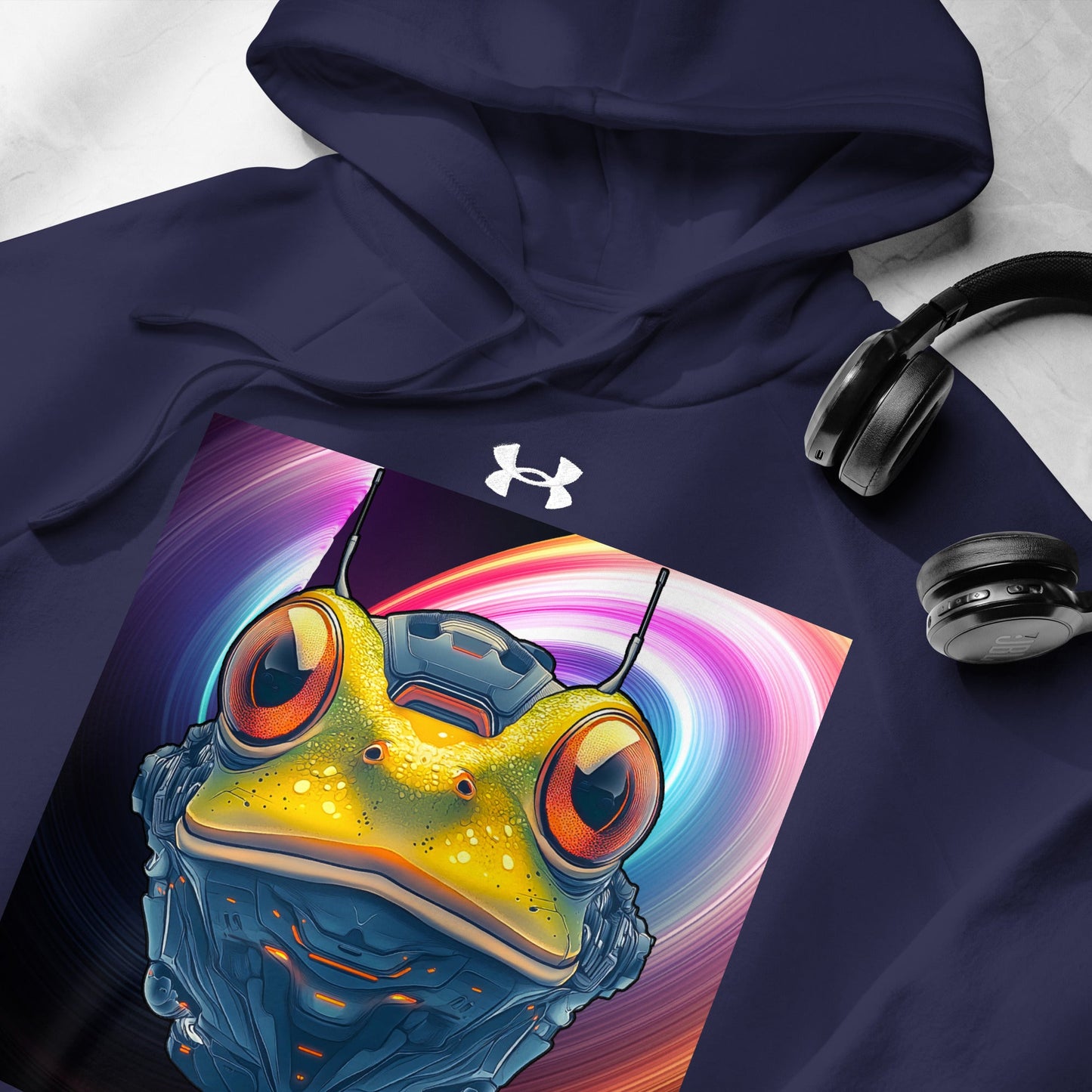 Techno Toad - Under Armour® hoodie - BBairt