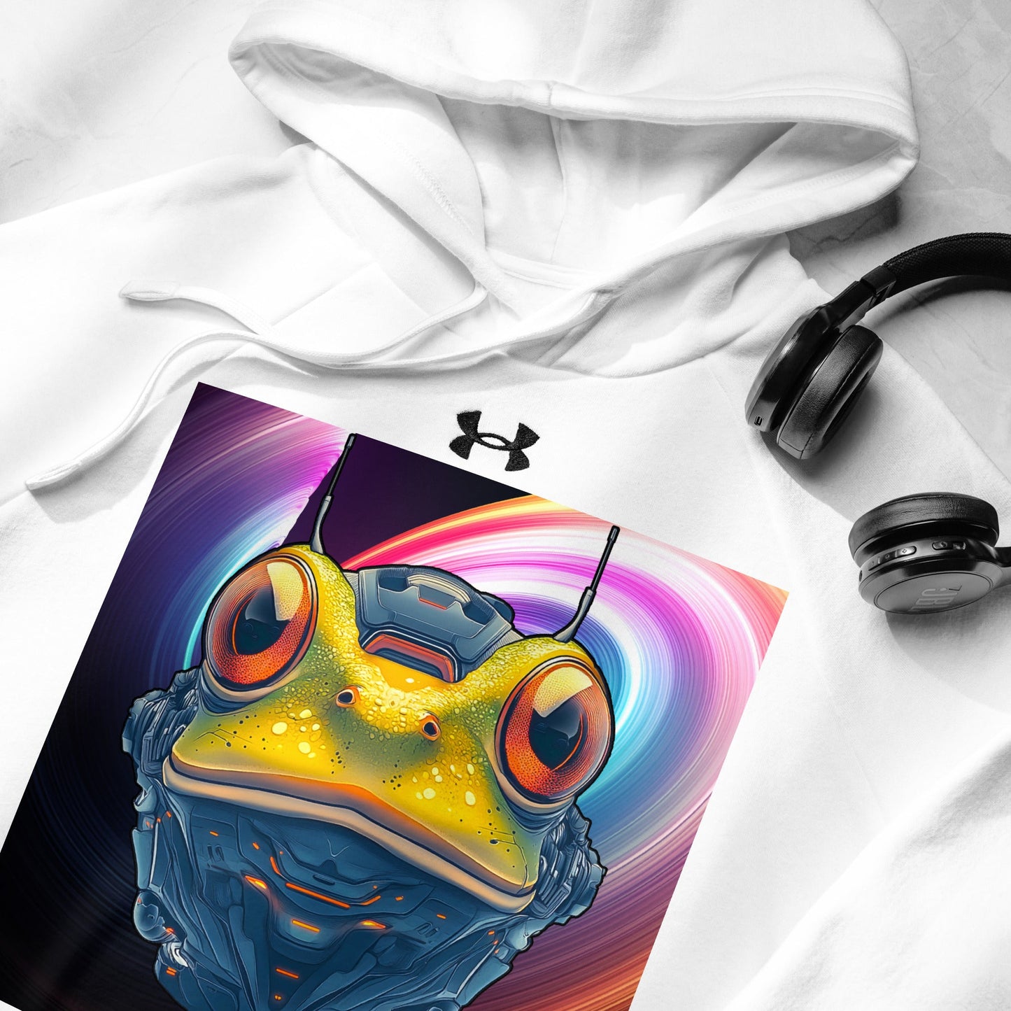 Techno Toad - Under Armour® hoodie - BBairt