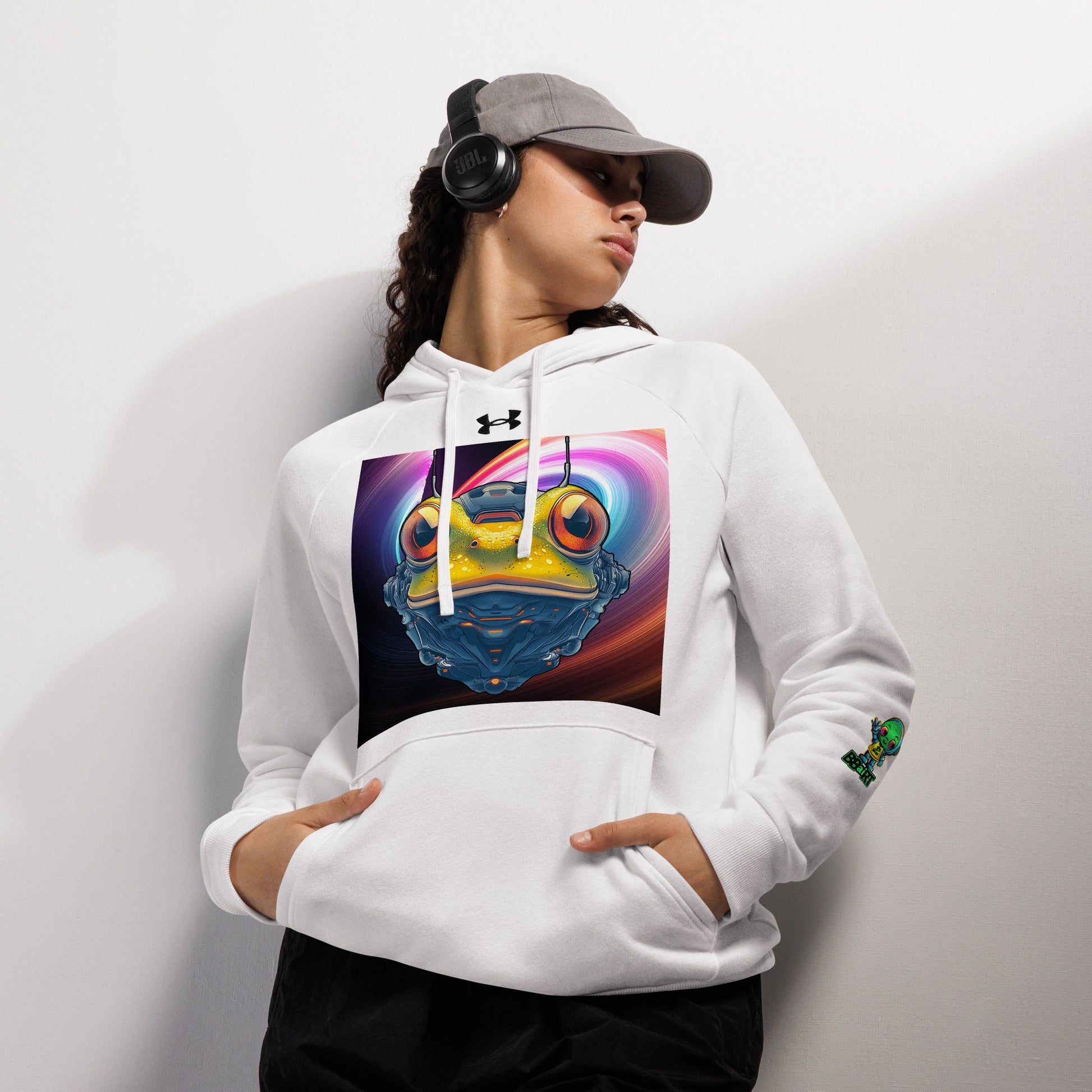 Techno Toad - Under Armour® hoodie - BBairt