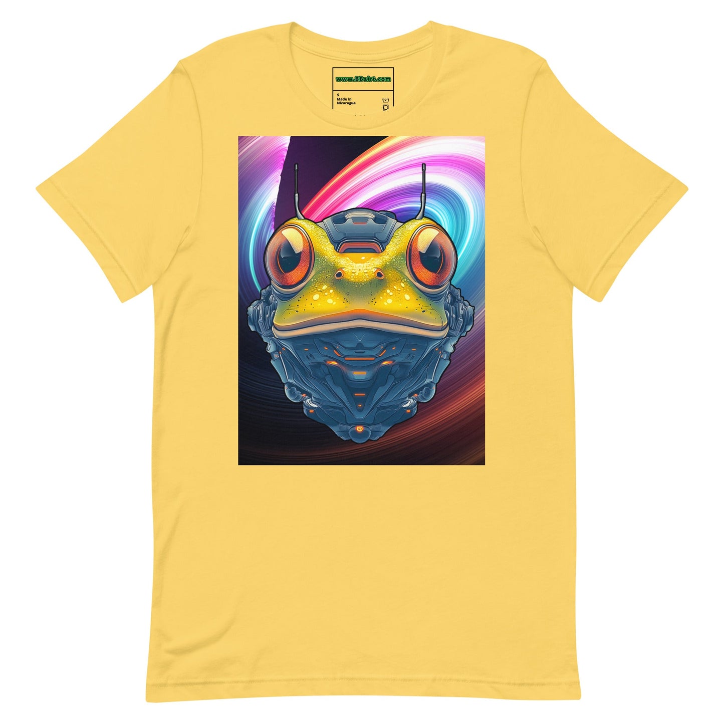 Techno Toad - Unisex t-shirt - BBairt