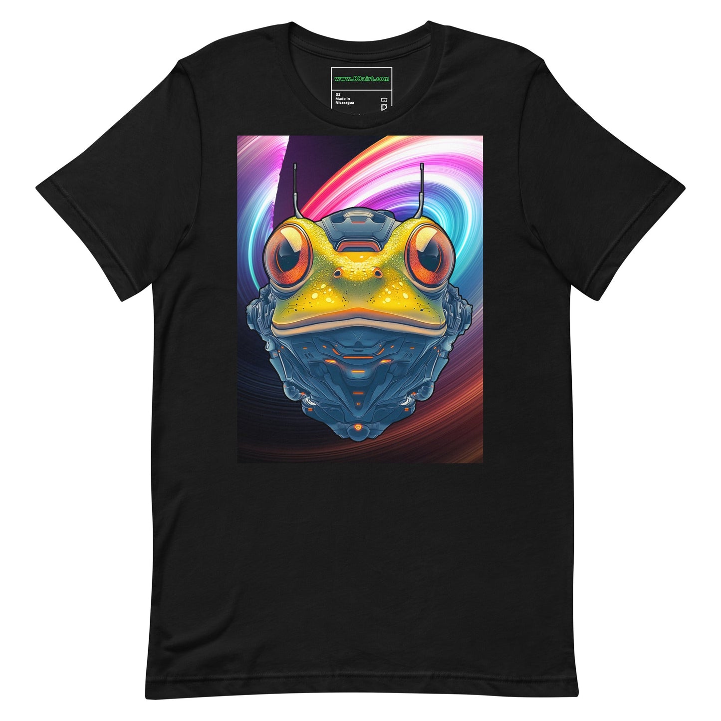 Techno Toad - Unisex t-shirt - BBairt