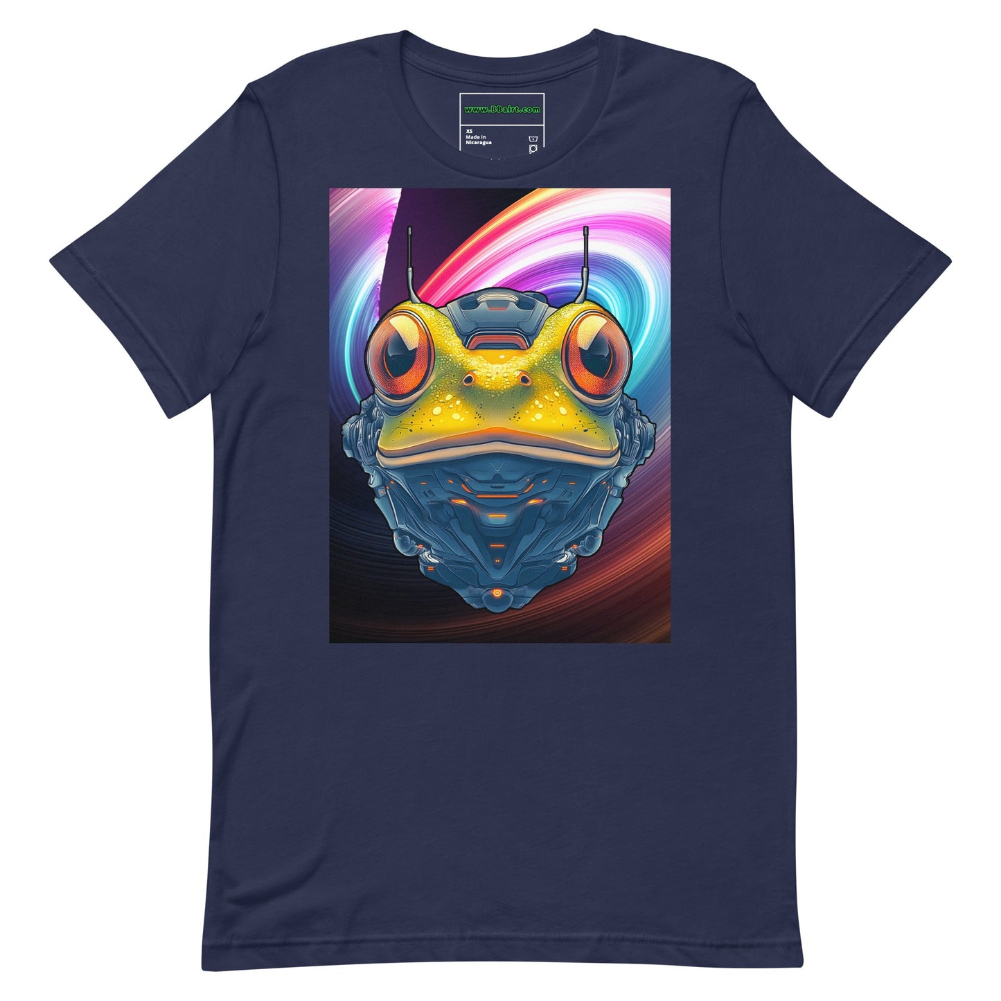 Techno Toad - Unisex t-shirt - BBairt