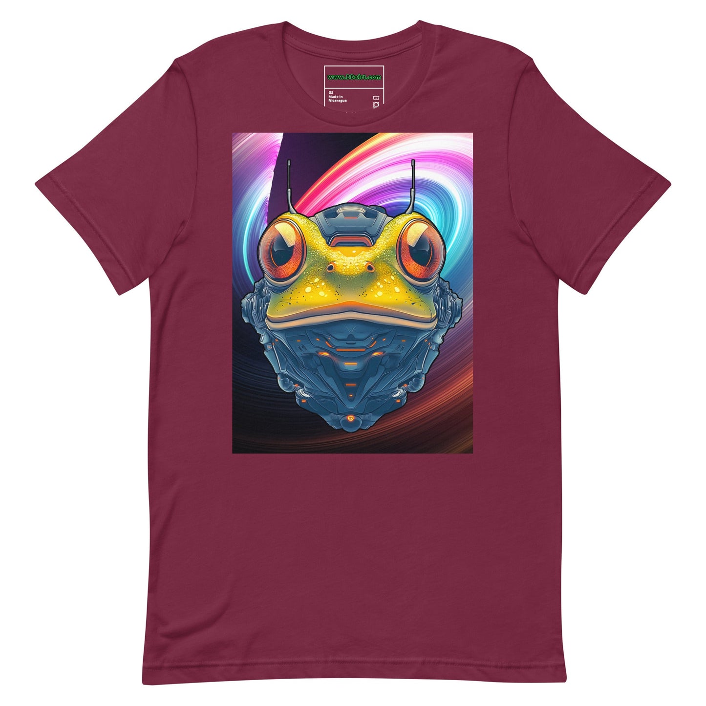 Techno Toad - Unisex t-shirt - BBairt