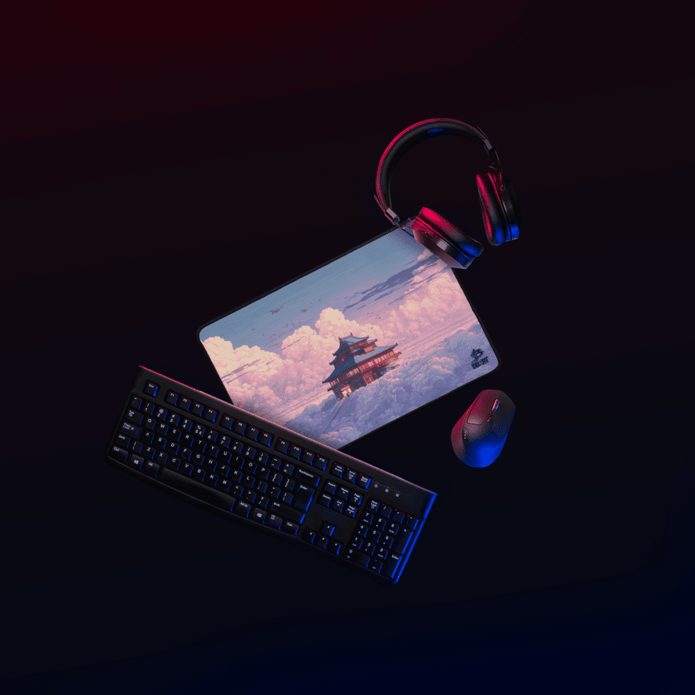 Temple of the Skyward Gate – Desk Mat - BBairt