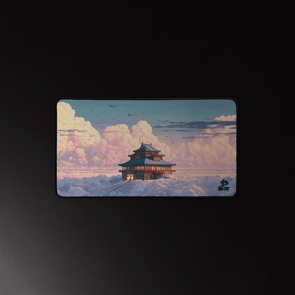 Temple of the Skyward Gate – Desk Mat - BBairt
