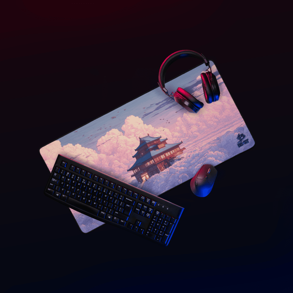 Temple of the Skyward Gate – Desk Mat - BBairt