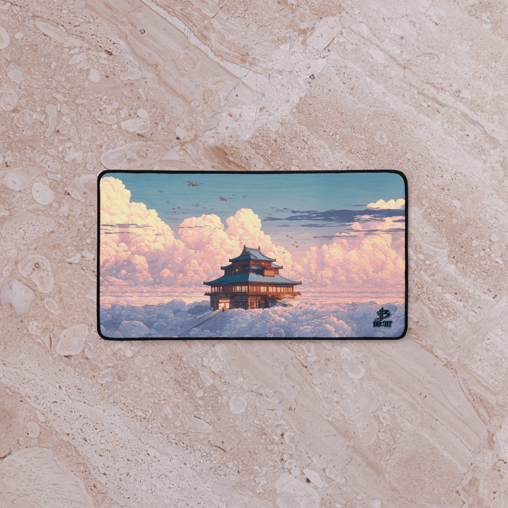 Temple of the Skyward Gate – Desk Mat - BBairt