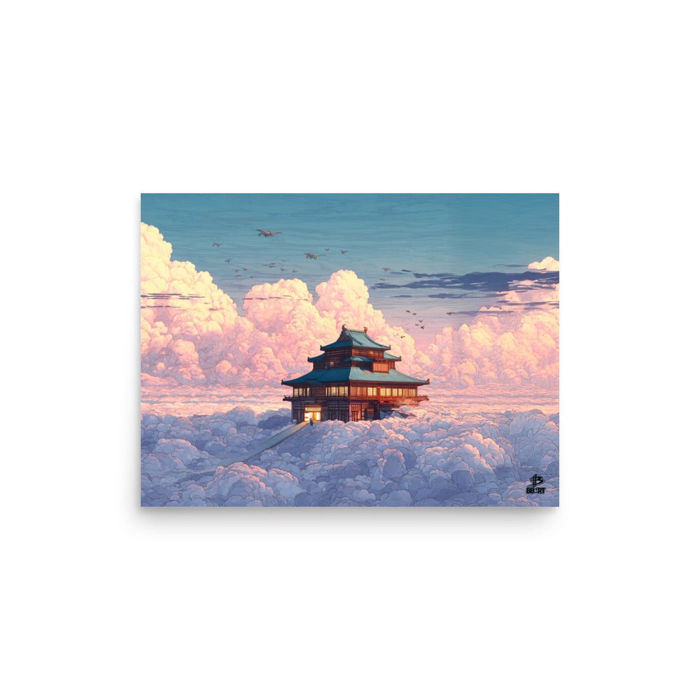 Temple of the Skyward Gate – Photo Paper Poster - BBairt