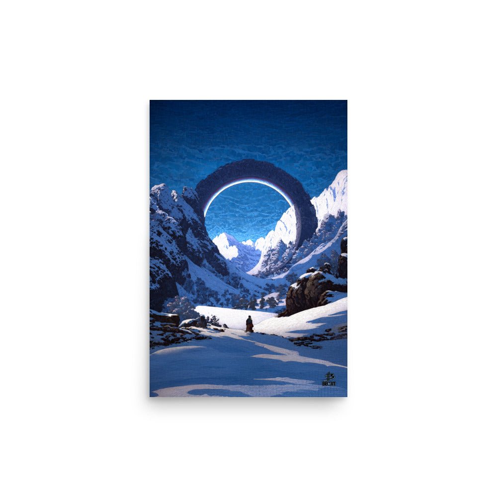 The Arc of Kōri Pass – Photo Paper Poster - BBairt