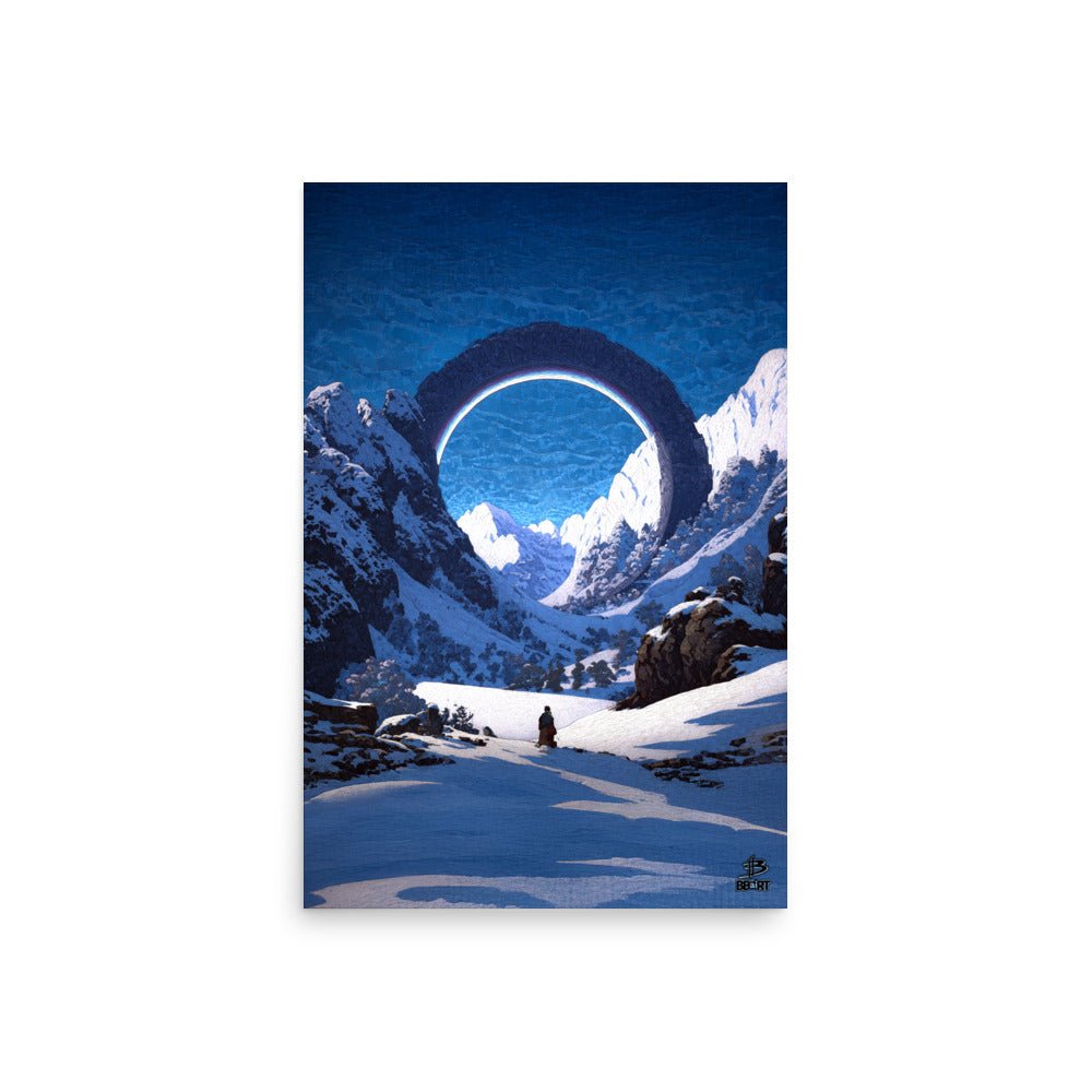 The Arc of Kōri Pass – Photo Paper Poster - BBairt