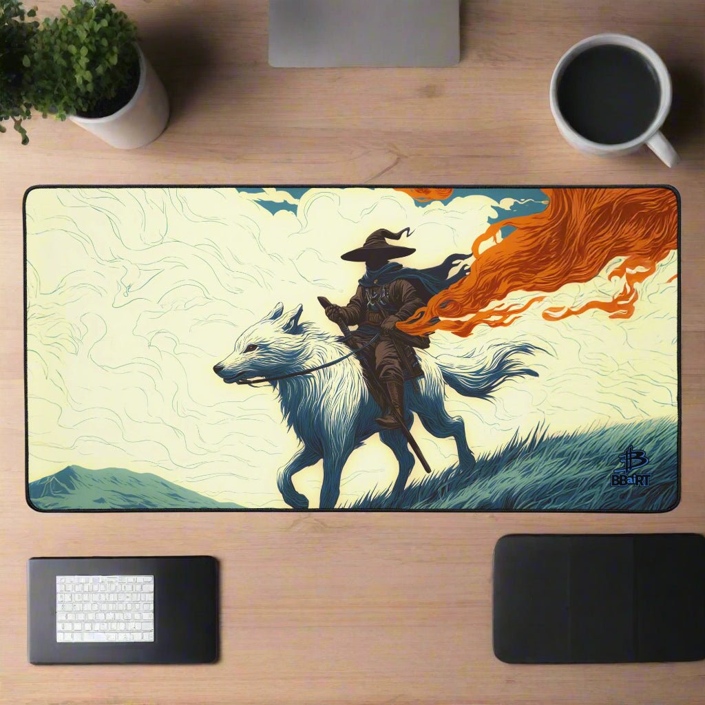 The Embertrail Rider – Desk Mat - BBairt