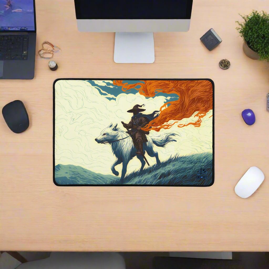 The Embertrail Rider – Desk Mat - BBairt