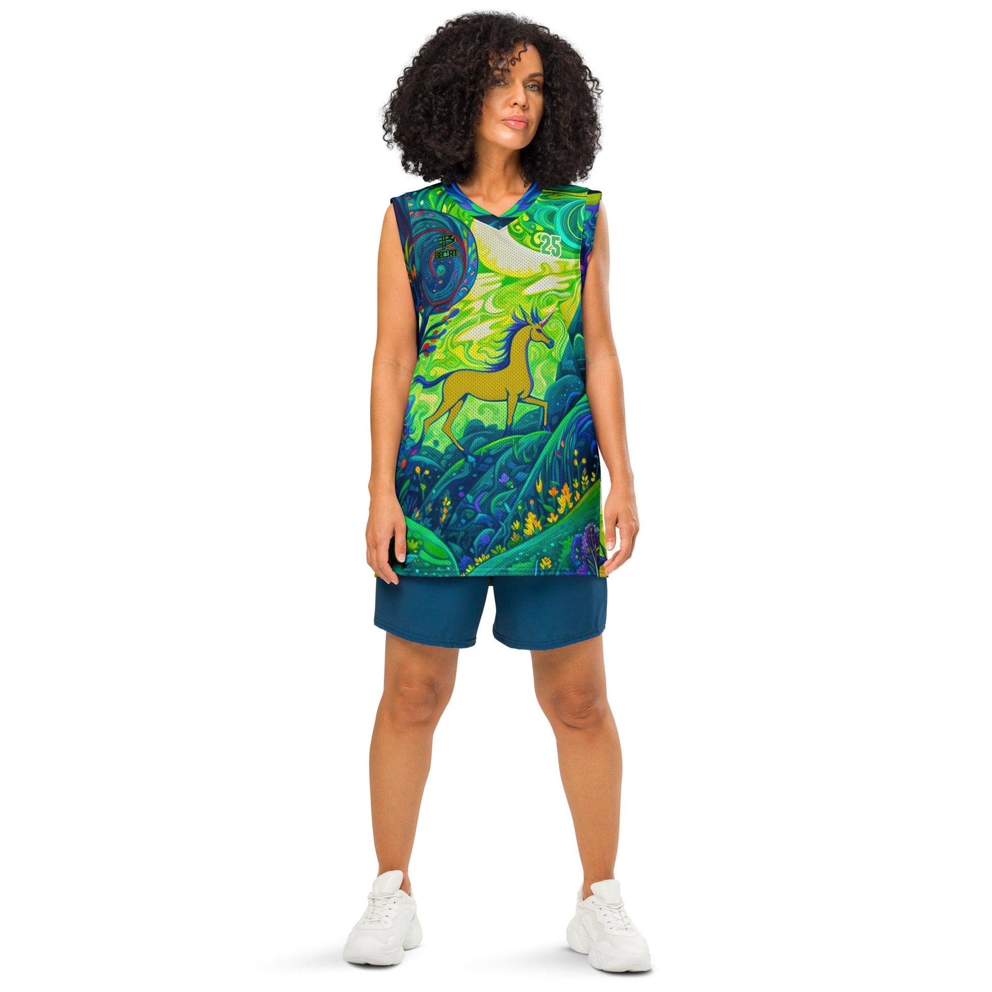 The Golden Wanderer – Premium Basketball Jersey - BBairt