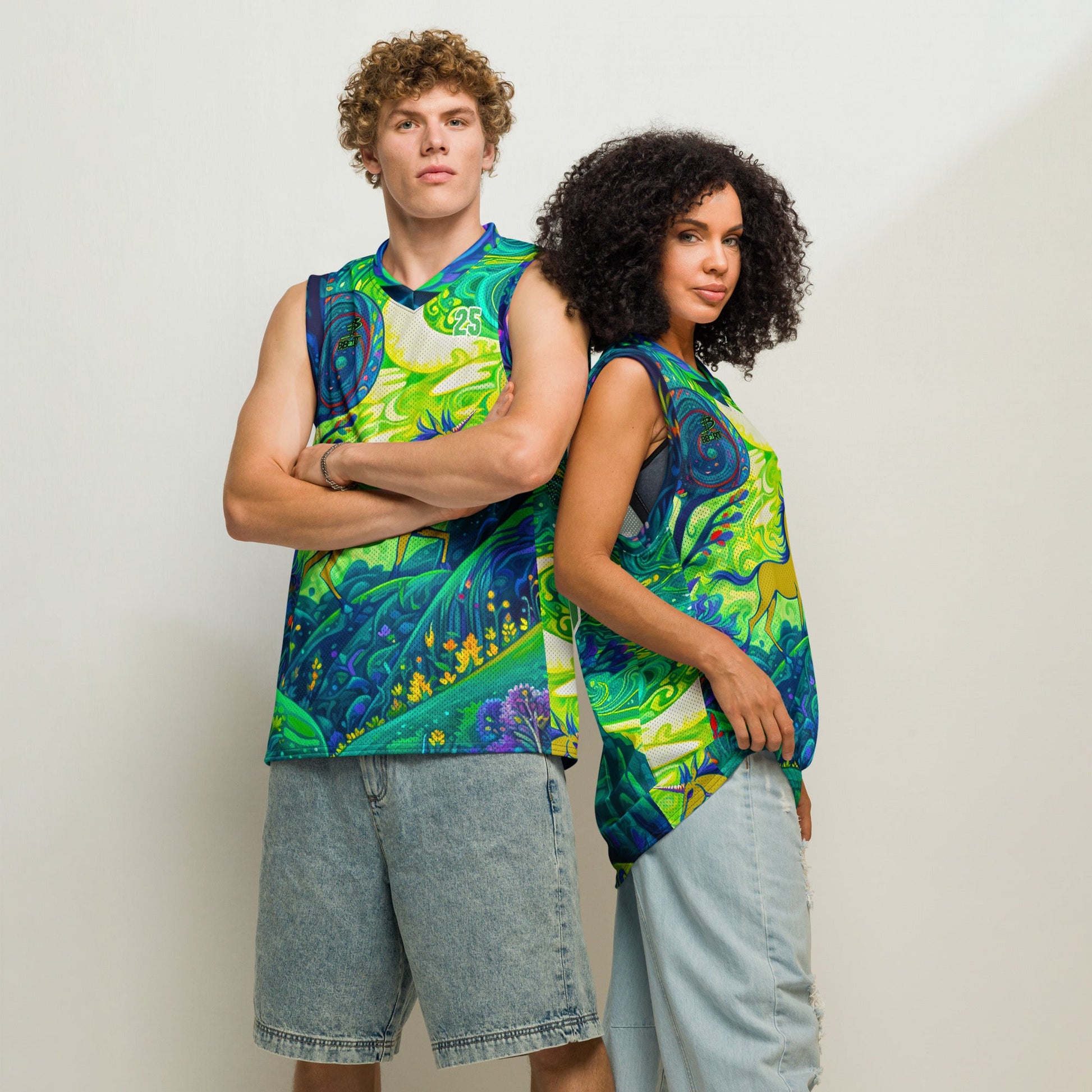 The Golden Wanderer – Premium Basketball Jersey - BBairt